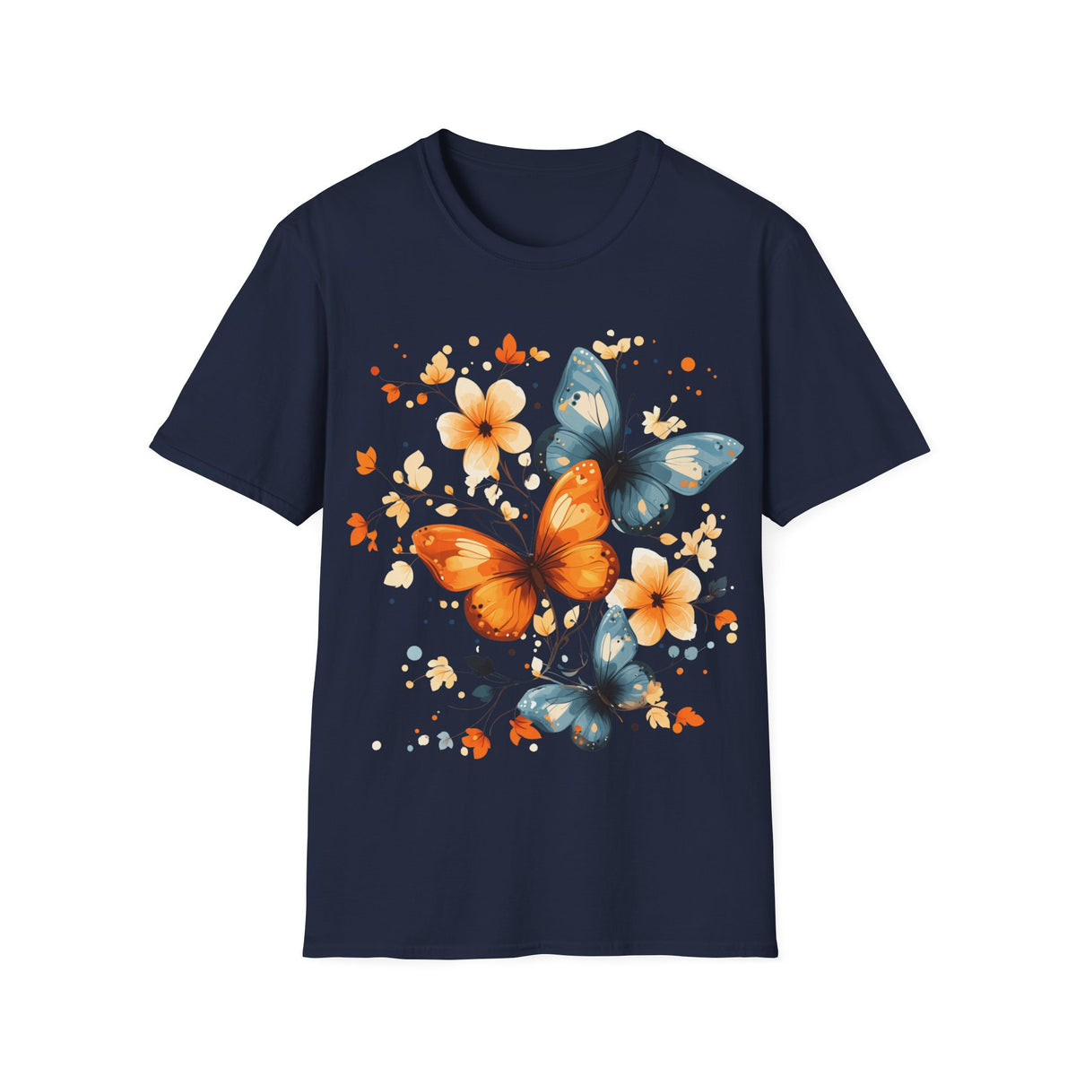 Butterfly Flowers T-Shirt