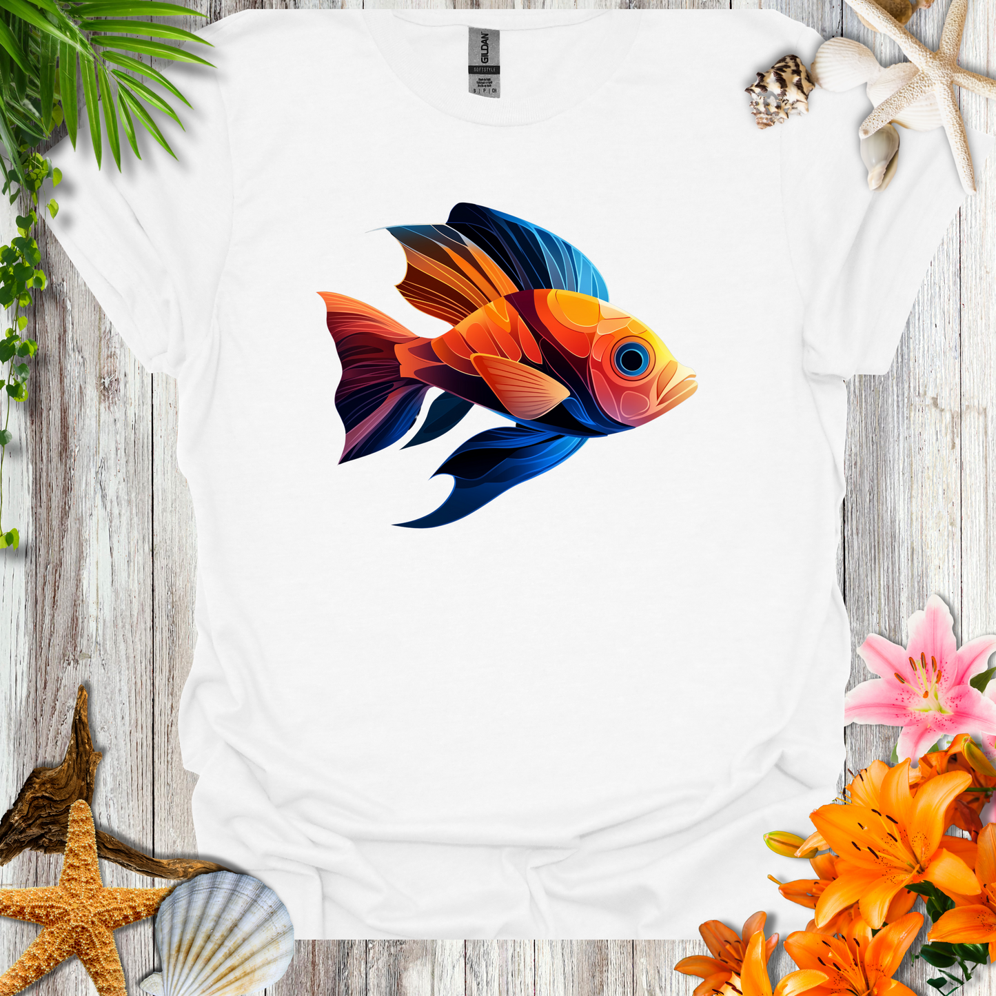 #13 Prismatic Fish T-Shirt