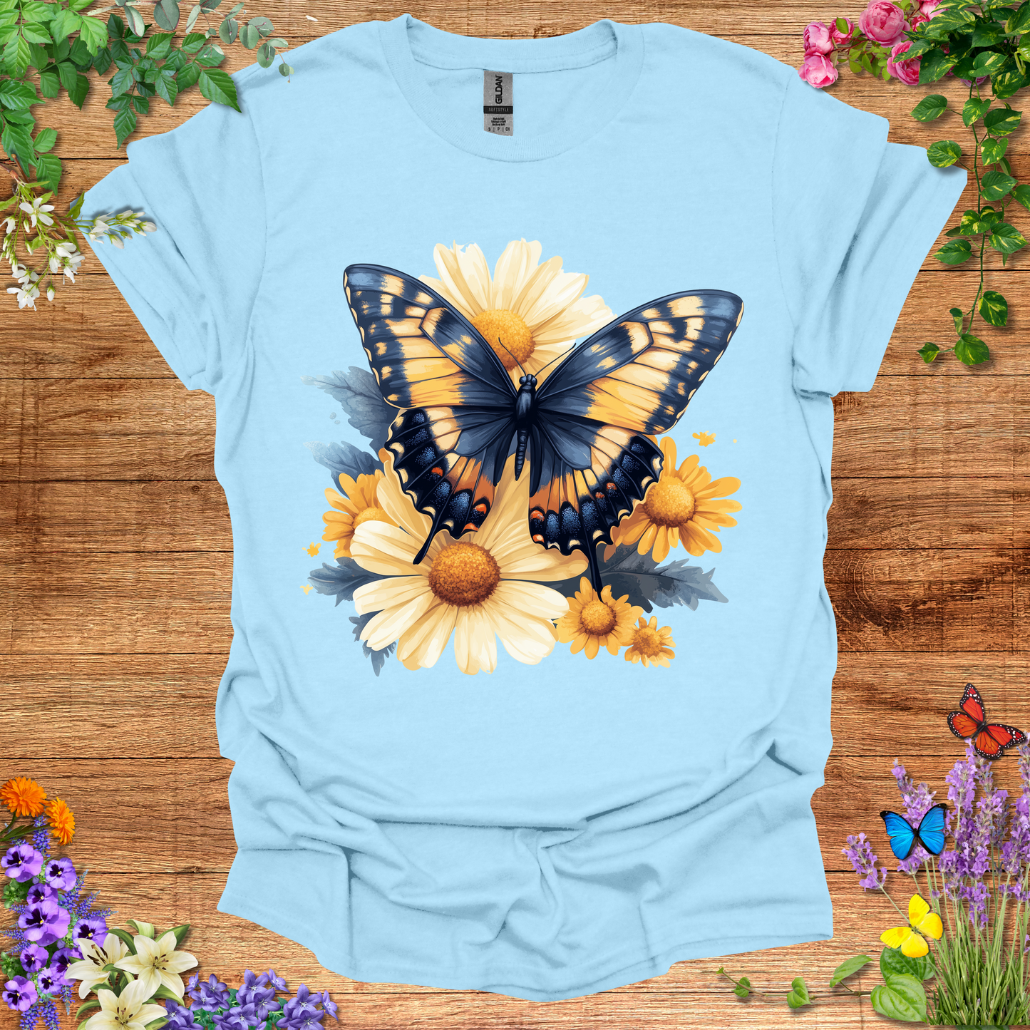 #171 Butterflowers T-Shirt