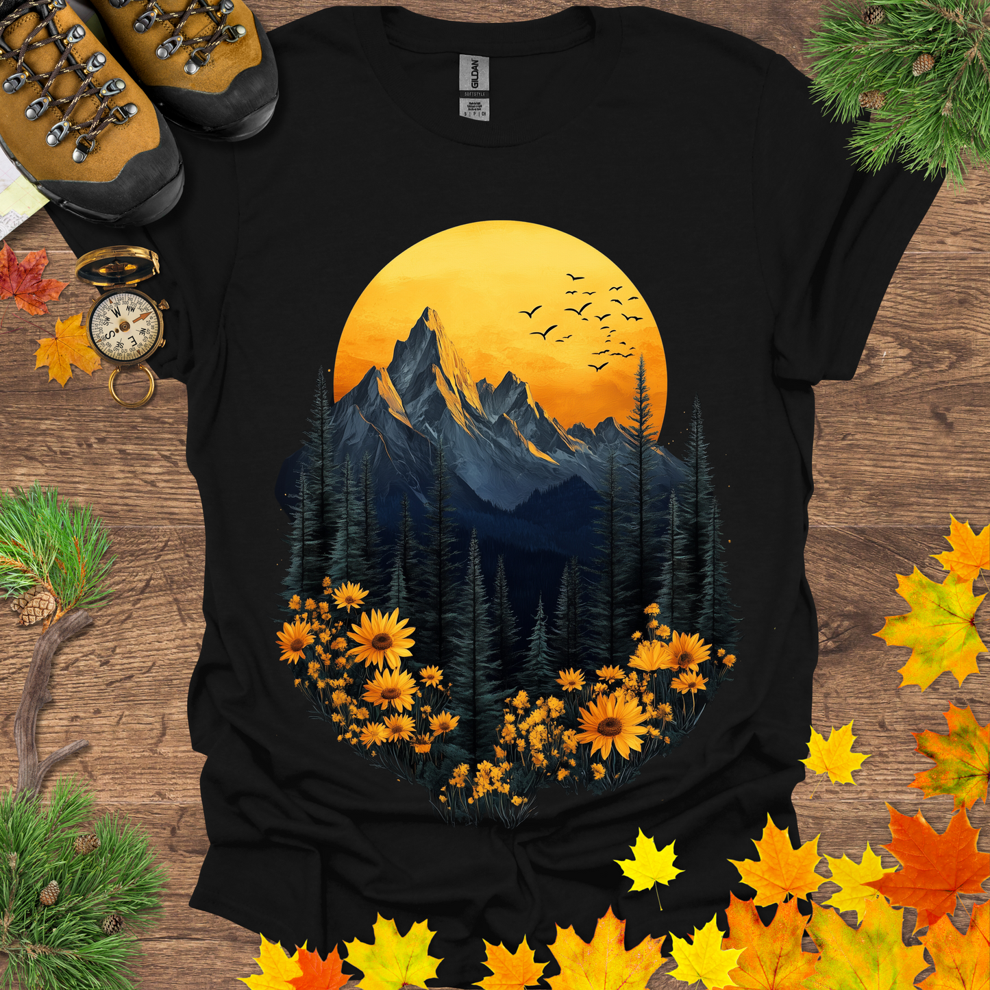#64 Mountain Flowers T-Shirt
