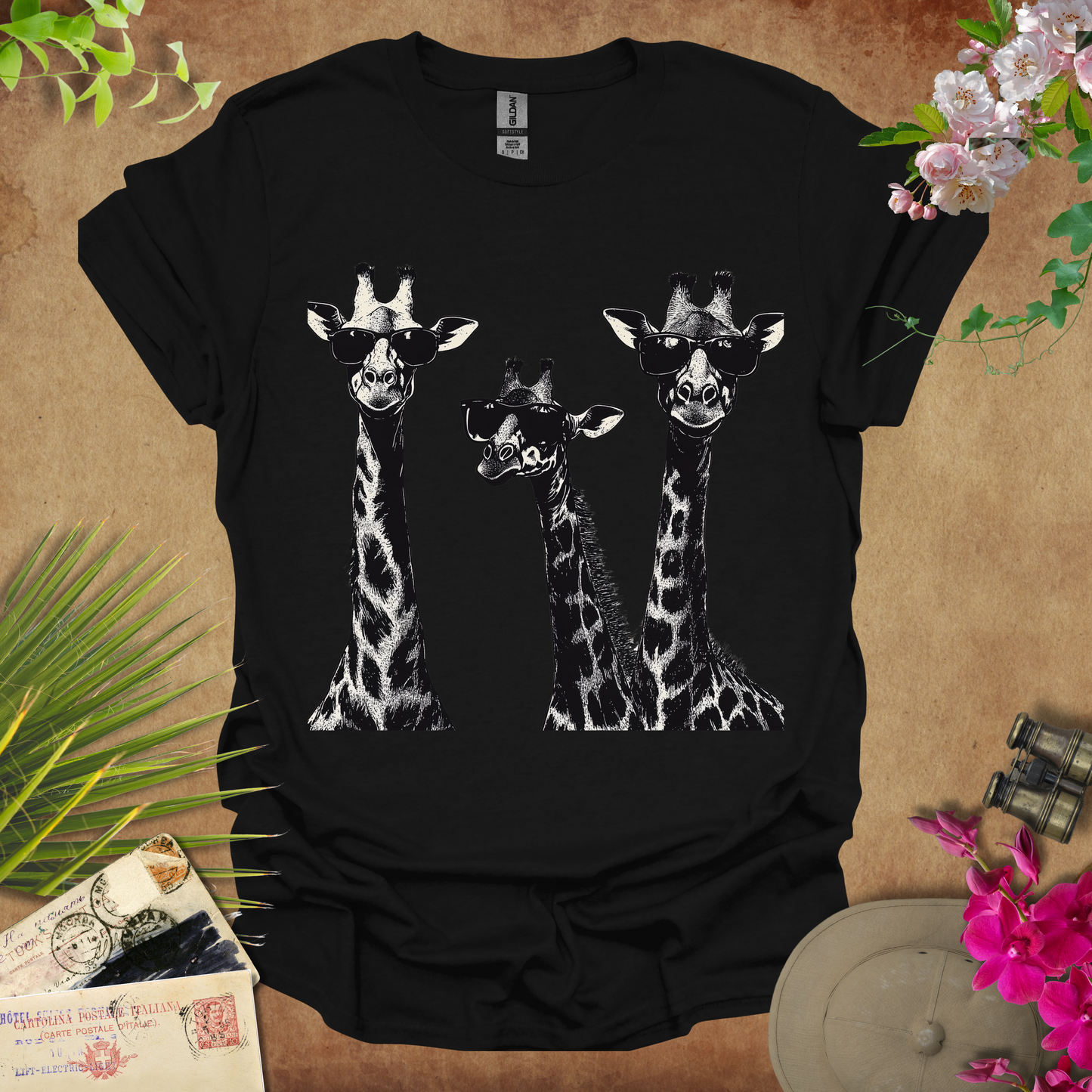 #150 3 Giraffe T-Shirt