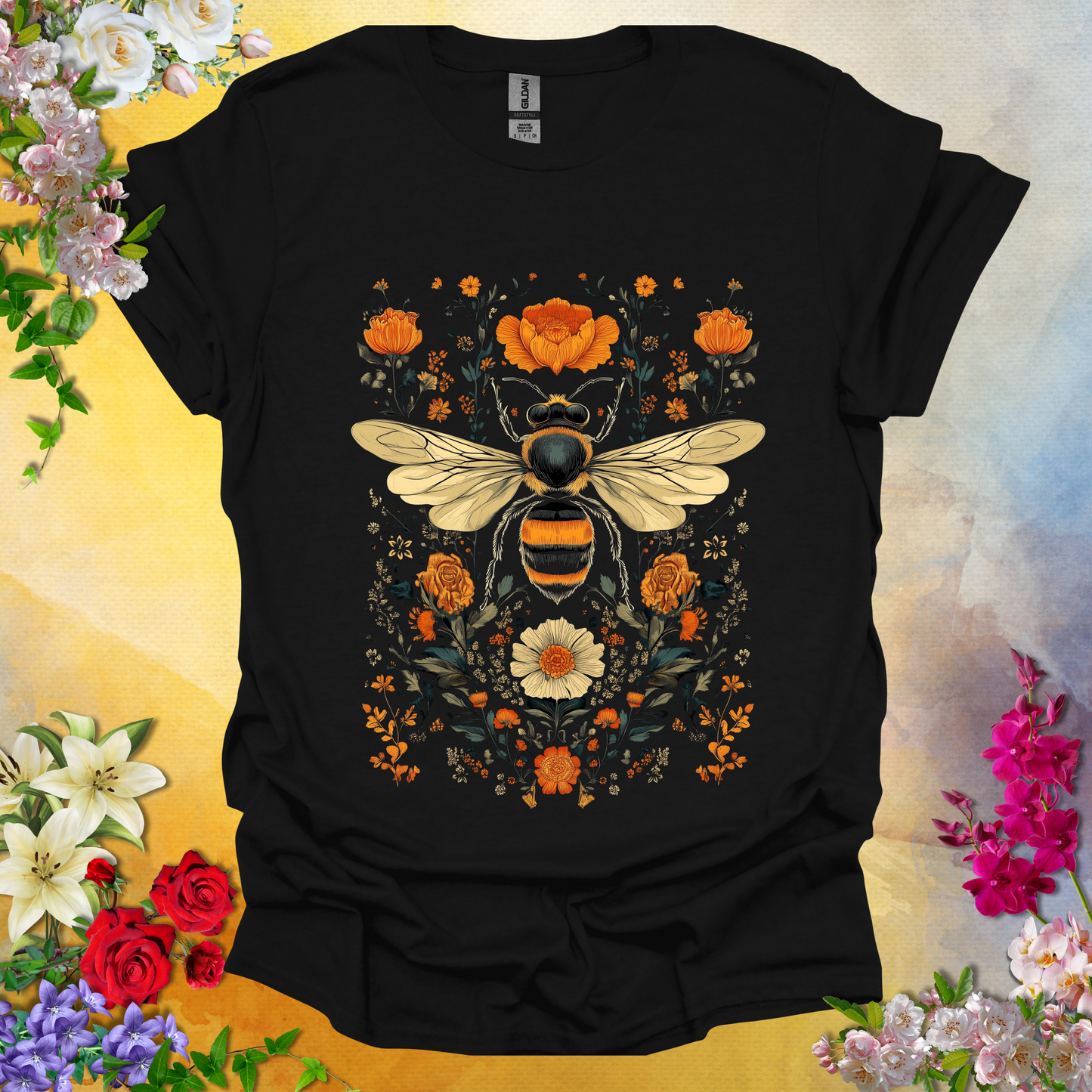 #98 Bee Floral T-Shirt