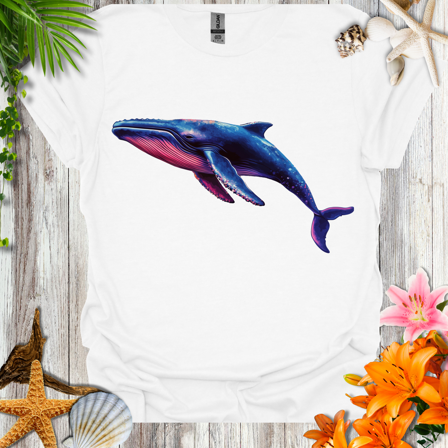 #213 Blue Whale T-Shirt