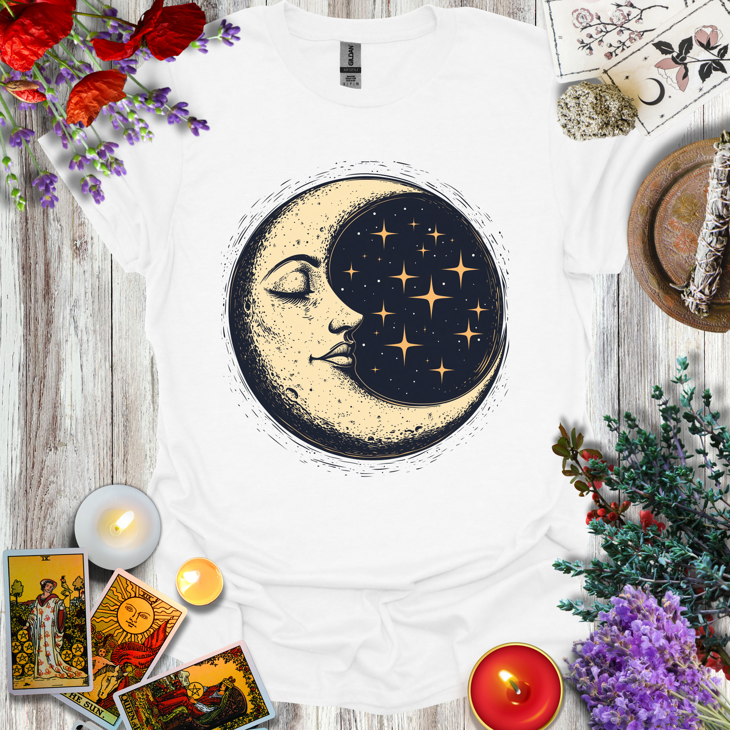 #167 Crescent Moon T-Shirt