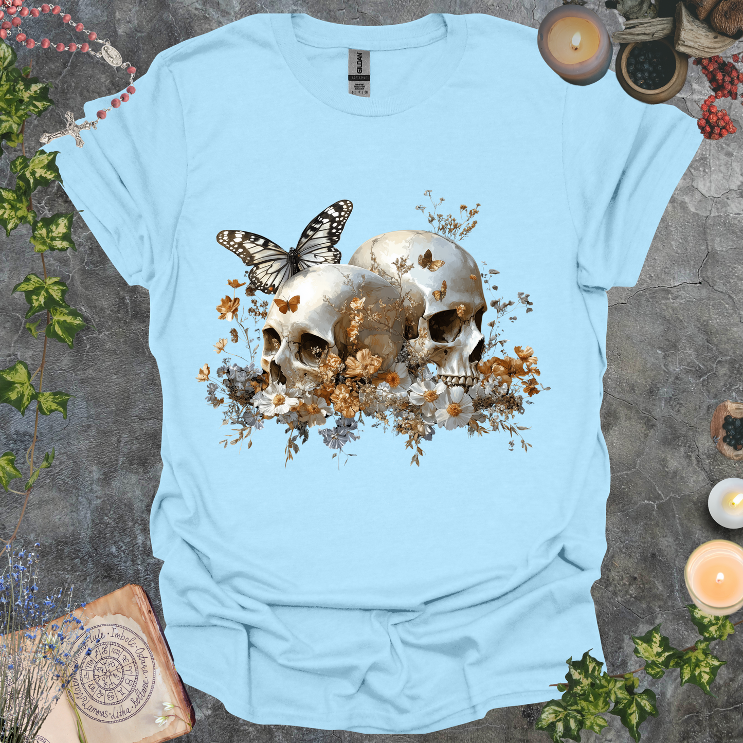 #68 Two Skulls T-Shirt