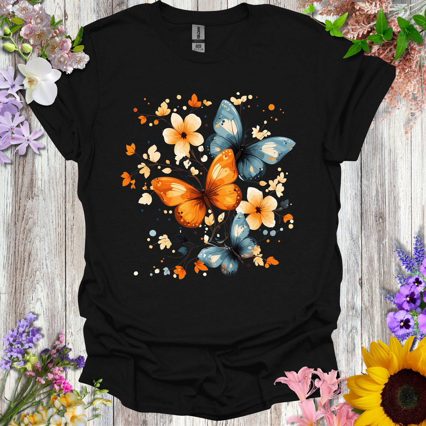 #170 Butterflowers T-Shirt
