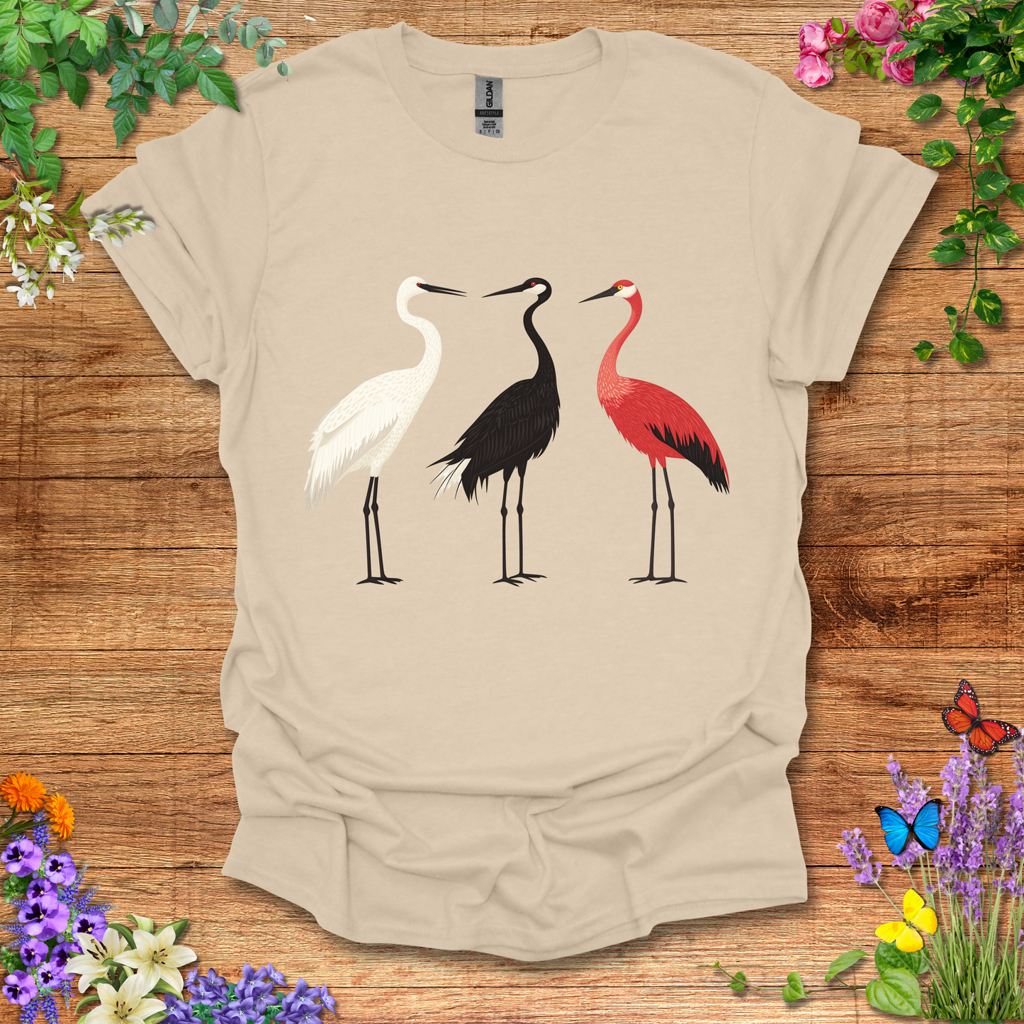 Three Cranes T-Shirt