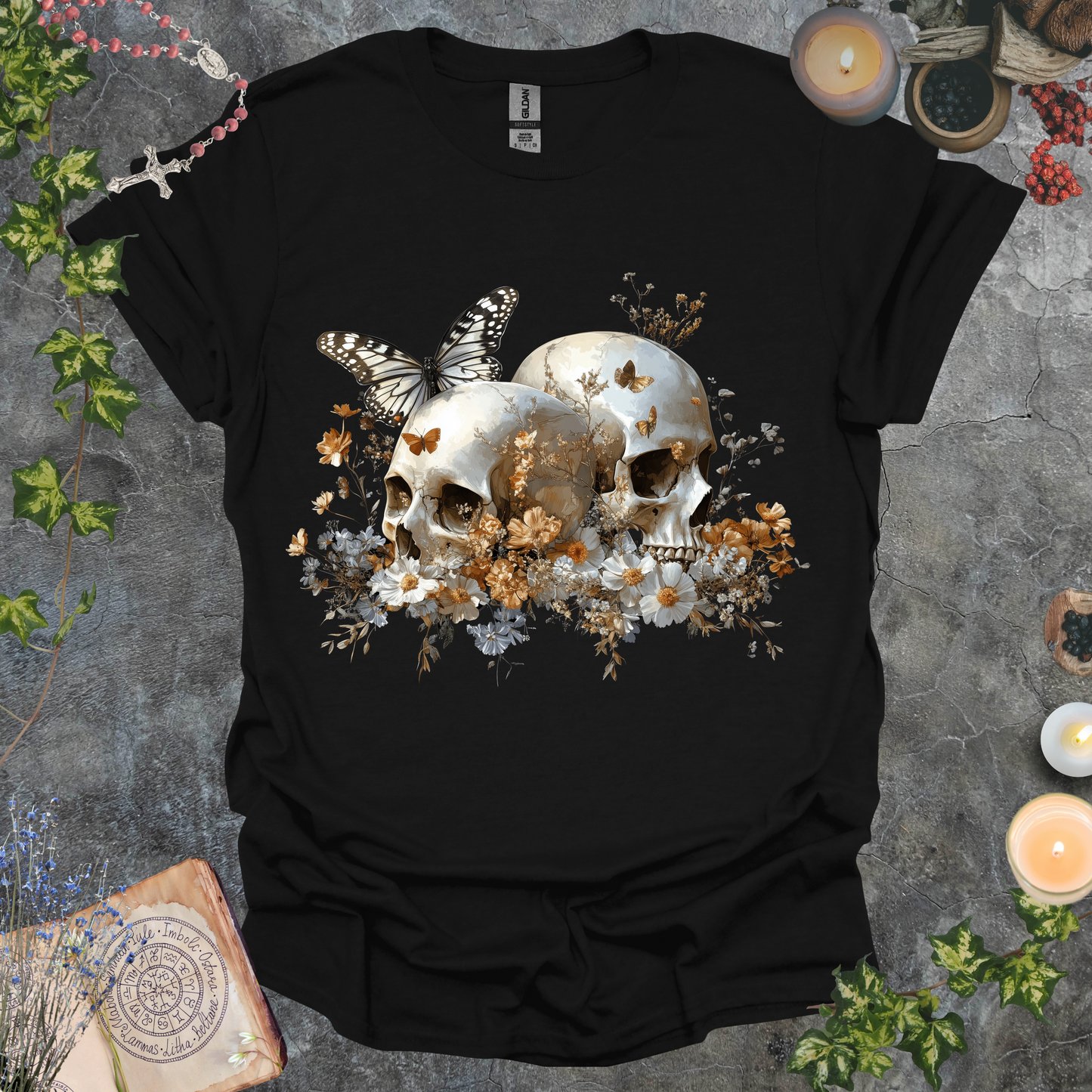 #68 Two Skulls T-Shirt