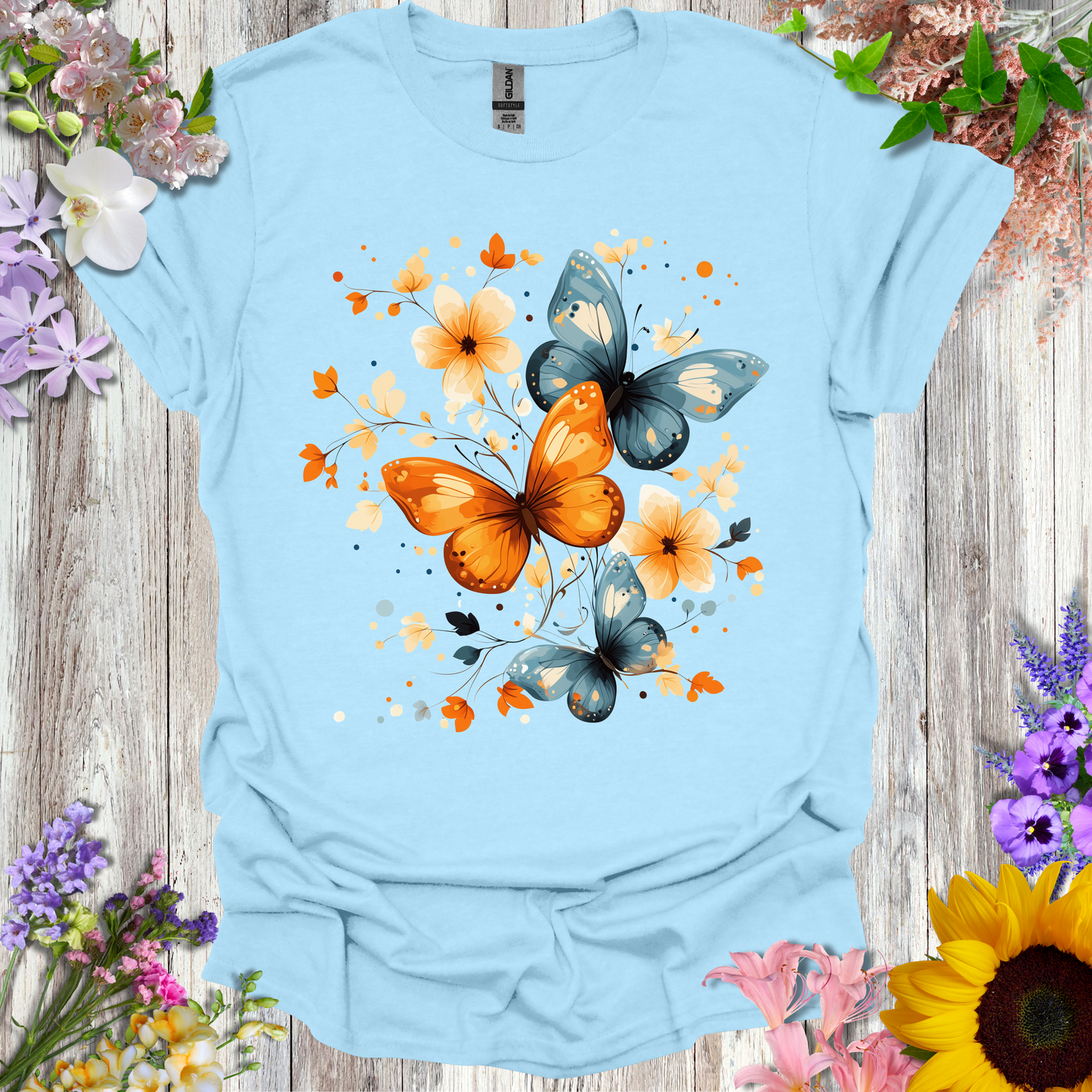 #170 Butterflowers T-Shirt