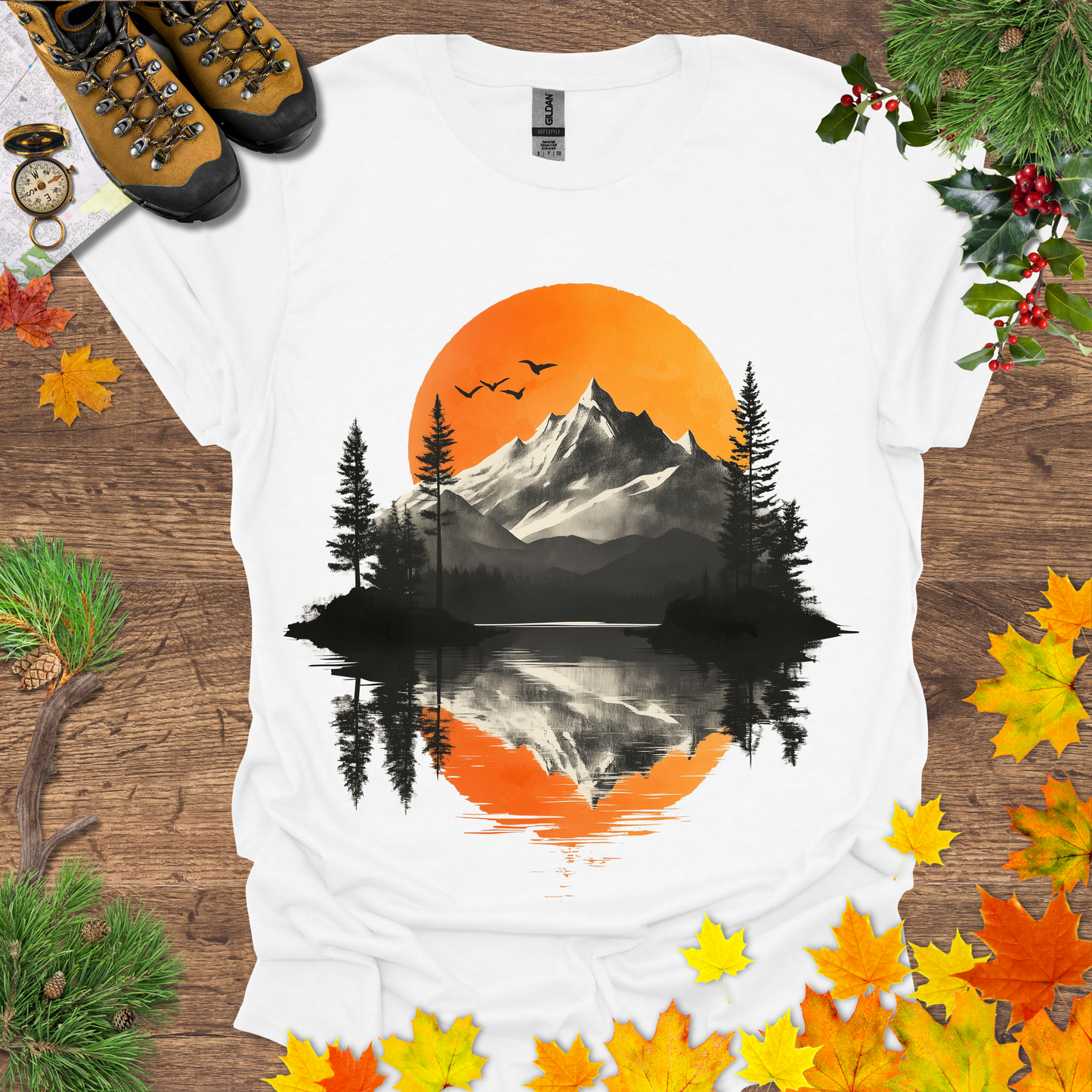 #86 Mountain Lake T-shirt