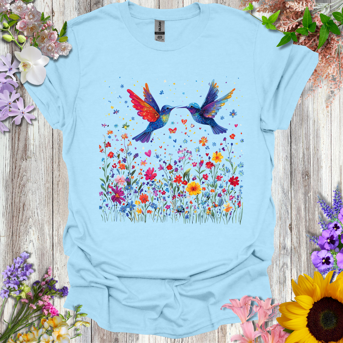 #231 Humming Birds & Flowers