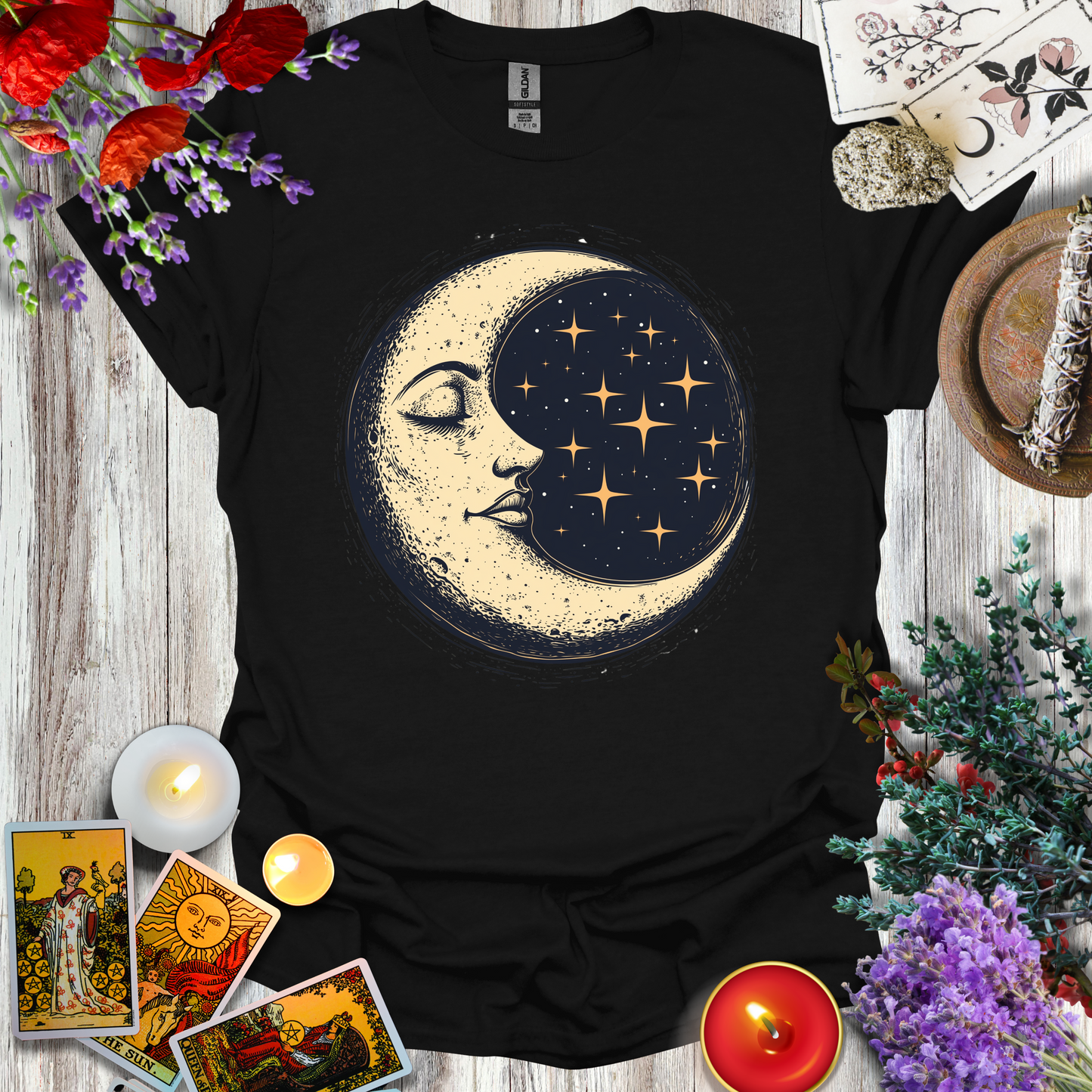 #167 Crescent Moon T-Shirt