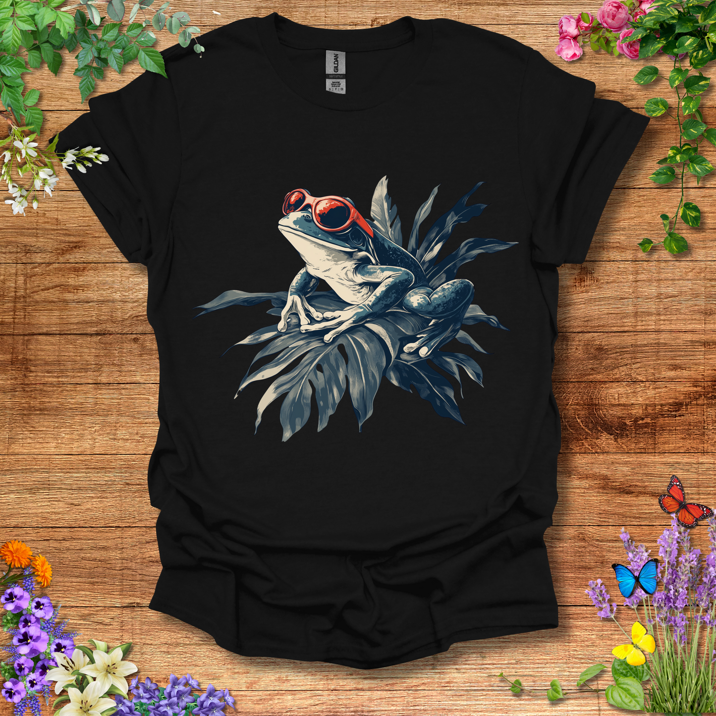 #74 Frog Sunglasses T-Shirt
