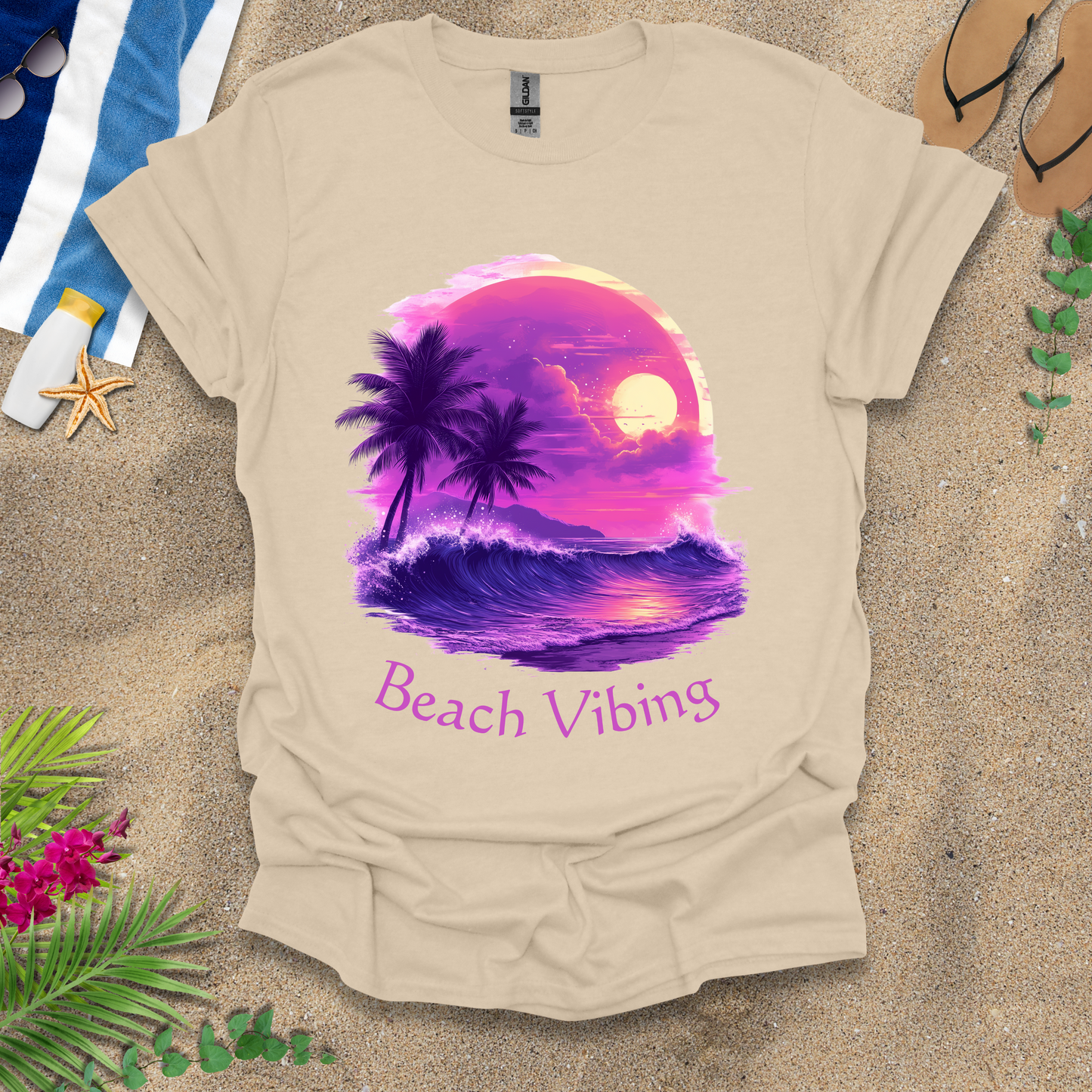 #208 Beach Vibing T-Shirt