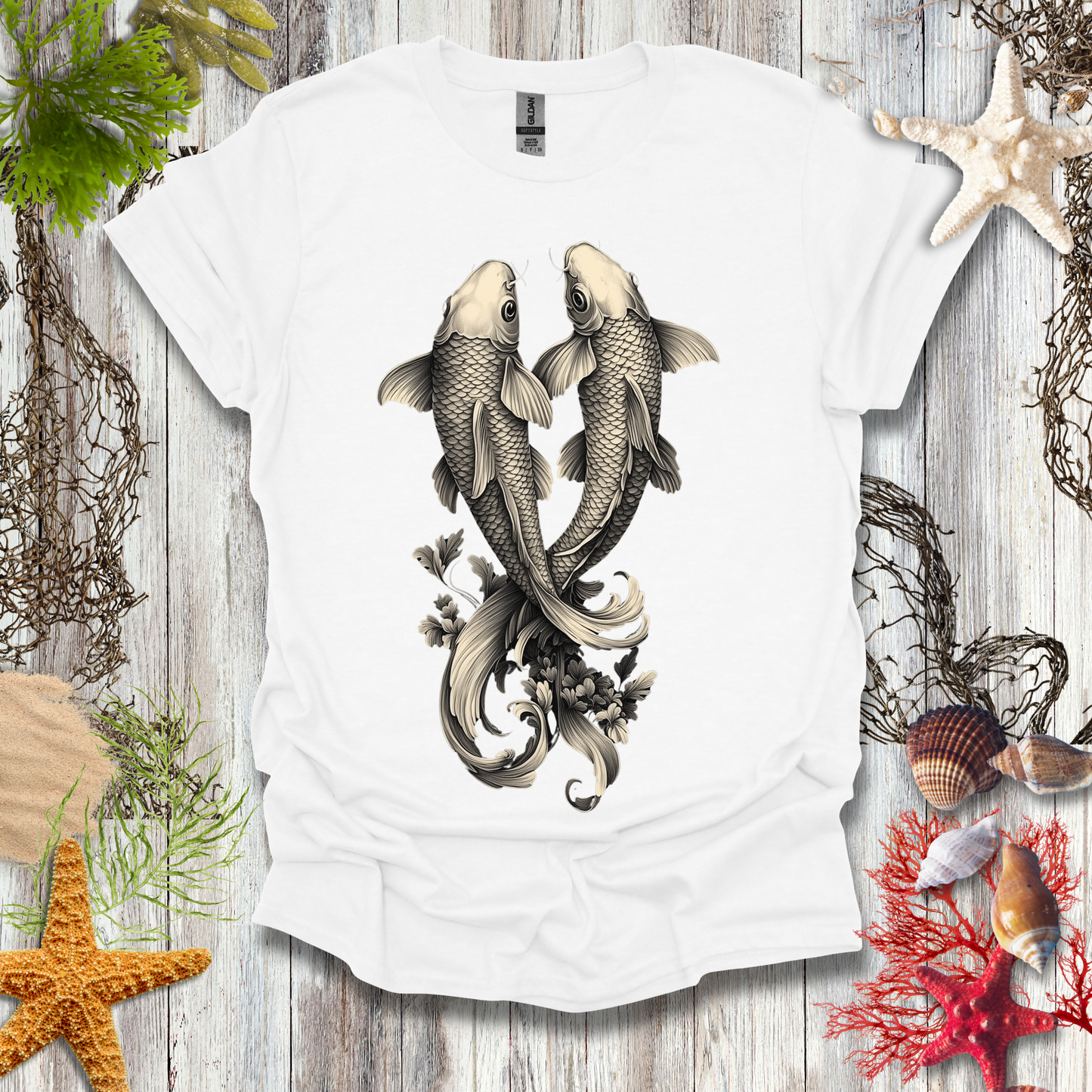 #196 Twin Koi T-Shirt