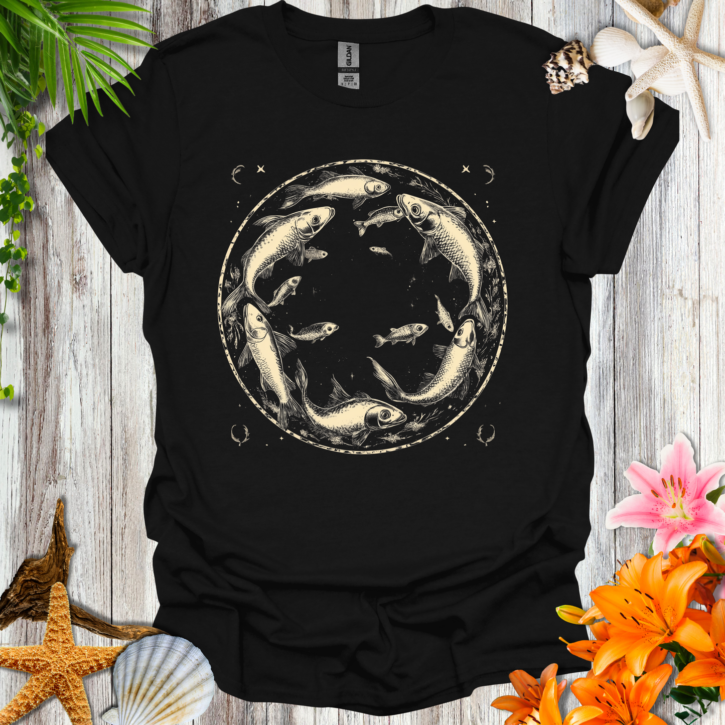 #142 M.C. Escher Fish T-Shirt