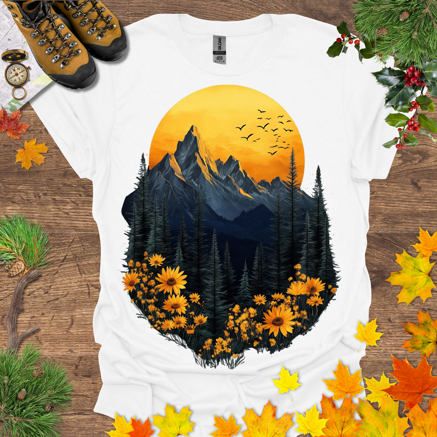#64 Mountain Flowers T-Shirt
