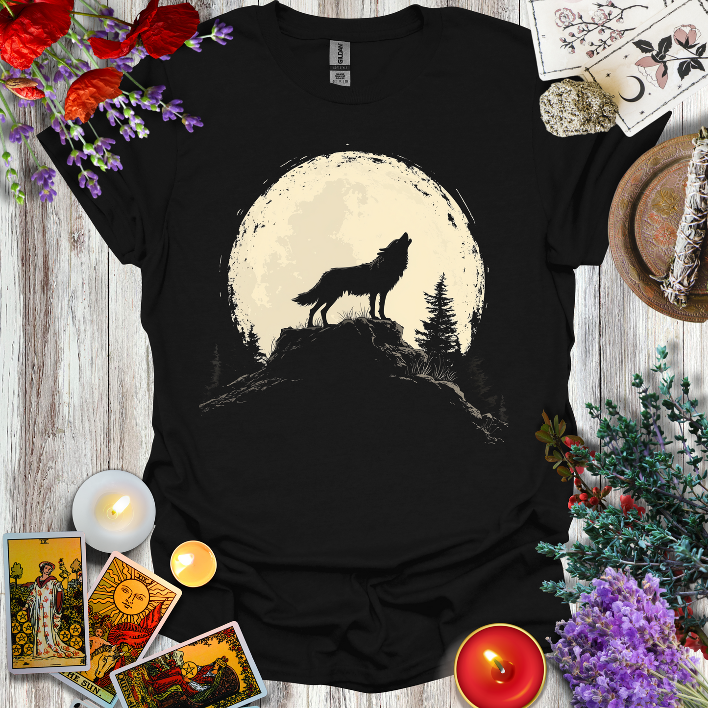 #193 Moon Wolf T-Shirt