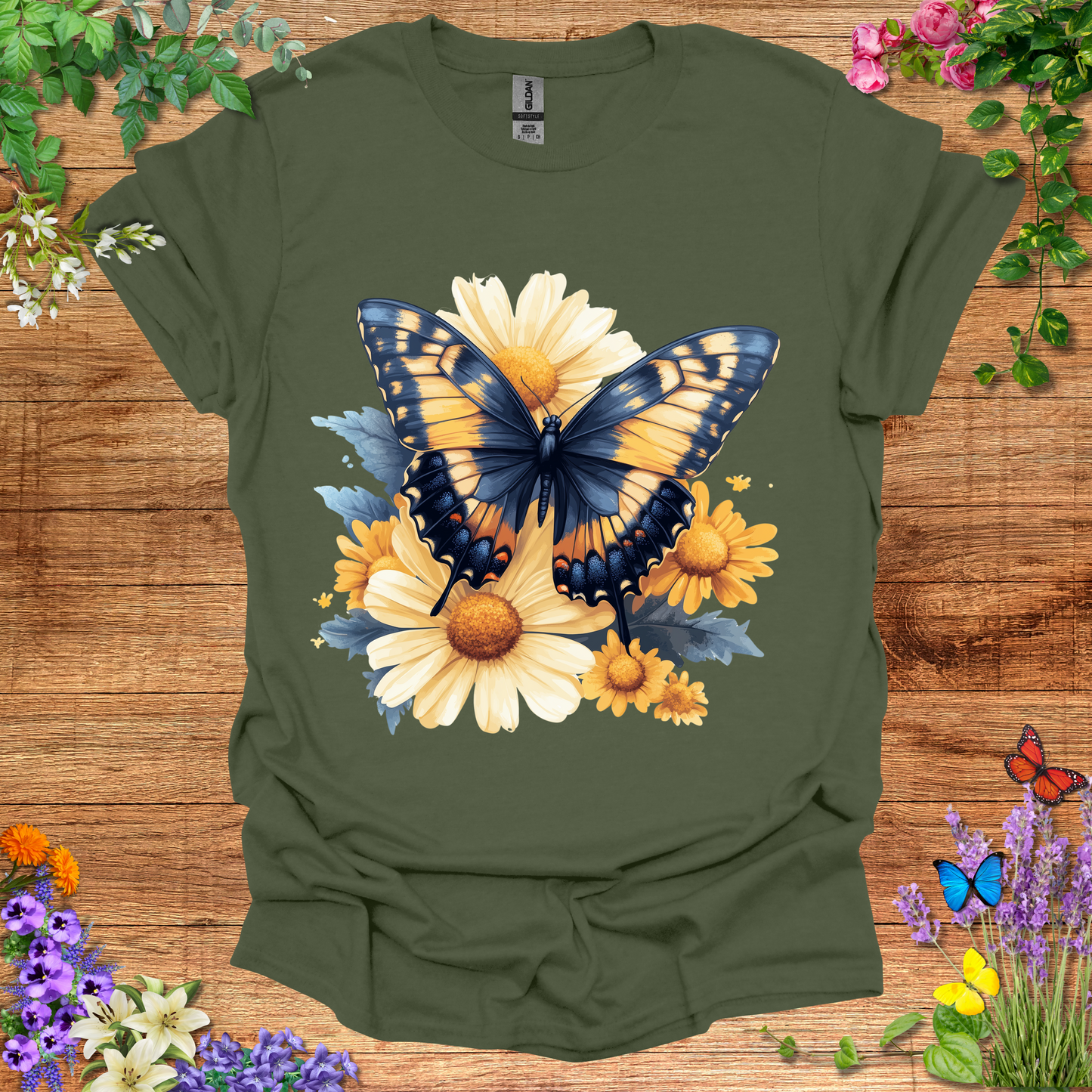 #171 Butterflowers T-Shirt