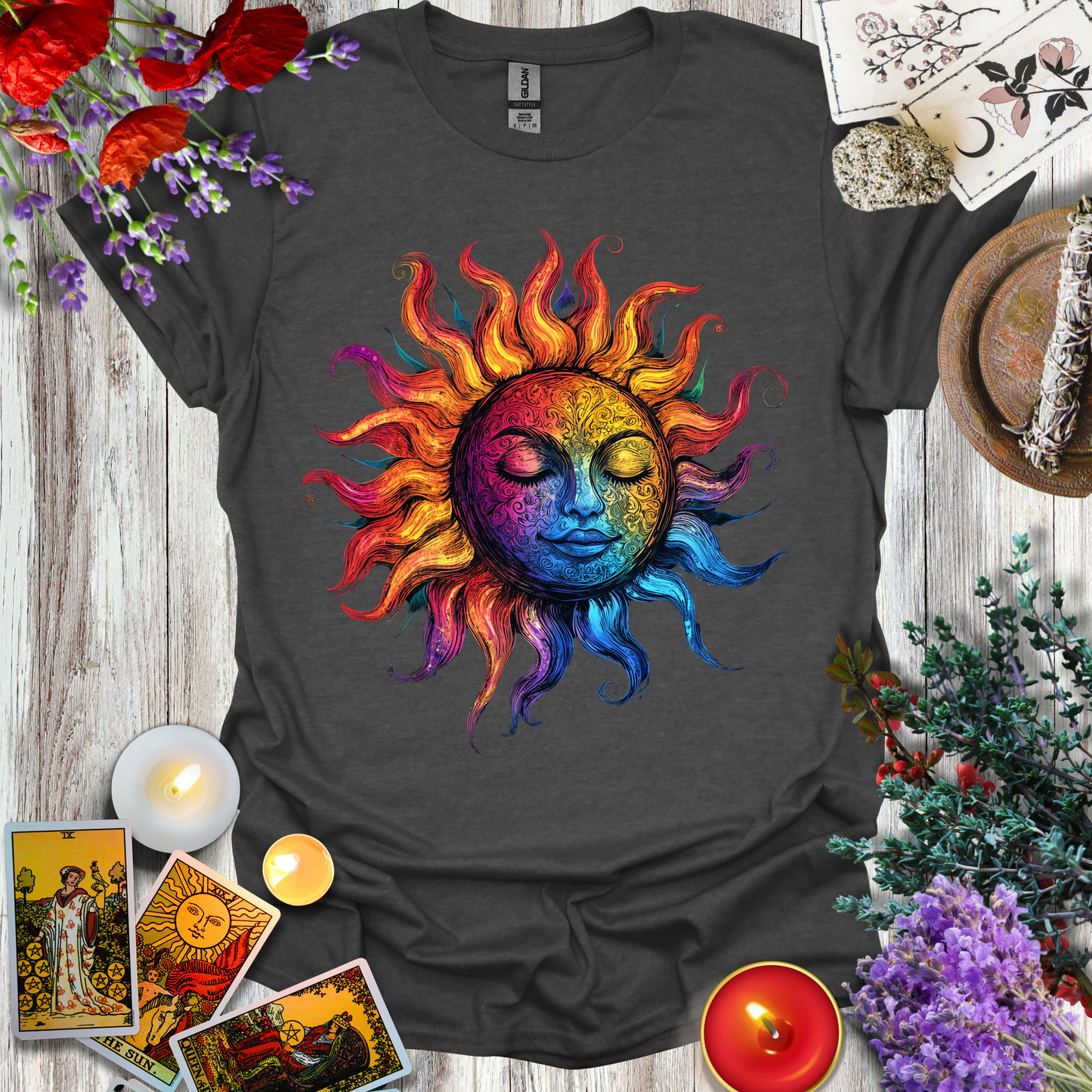 #184 Sun Face T-Shirt