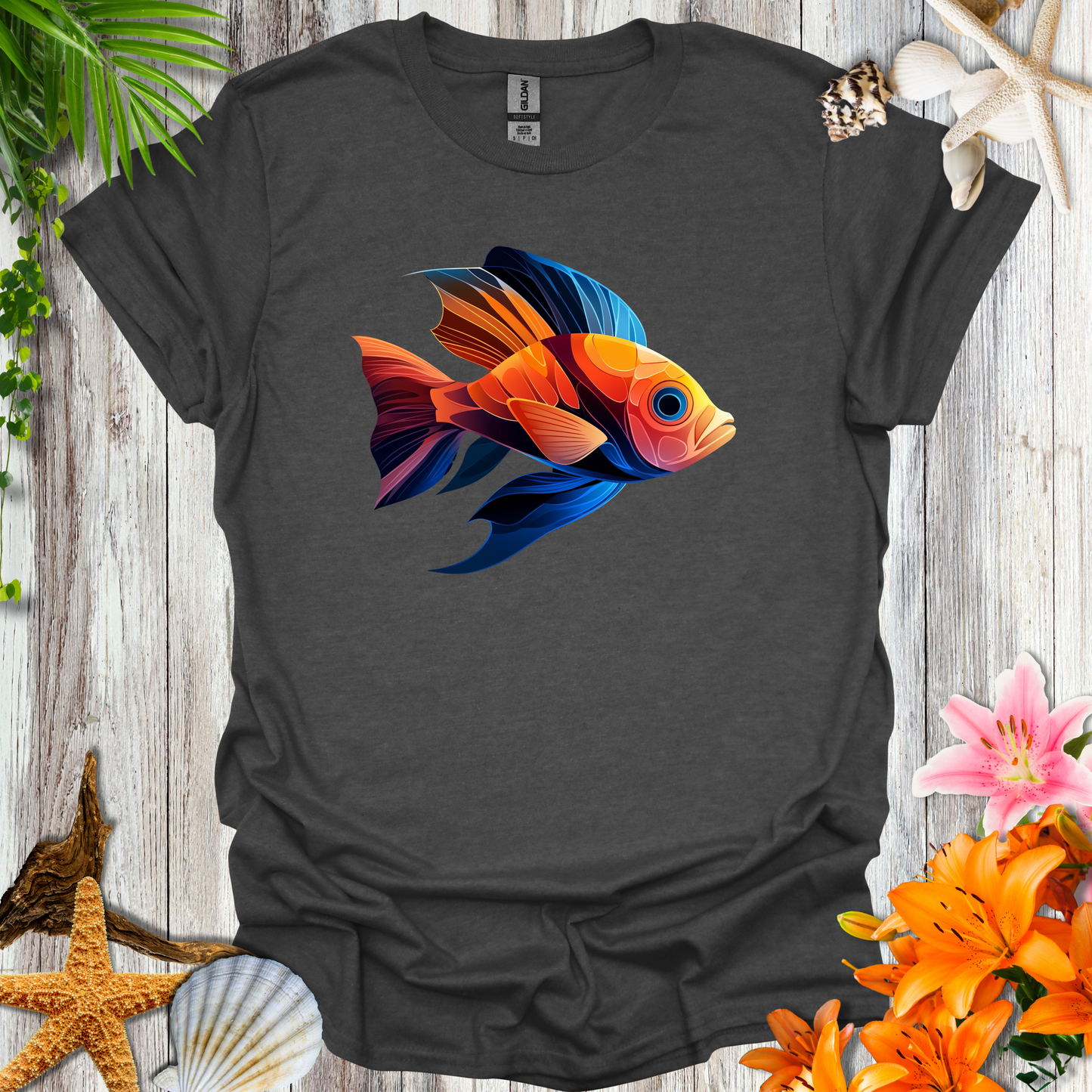 #13 Prismatic Fish T-Shirt