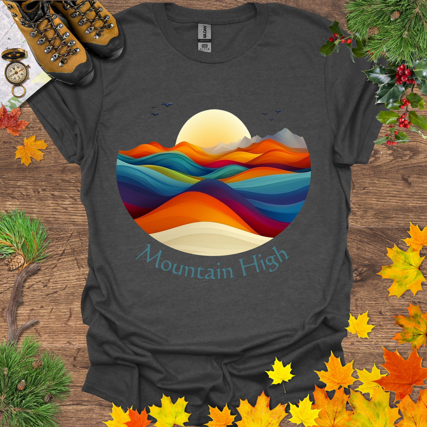 #94 Sun & Mountains T-Shirt