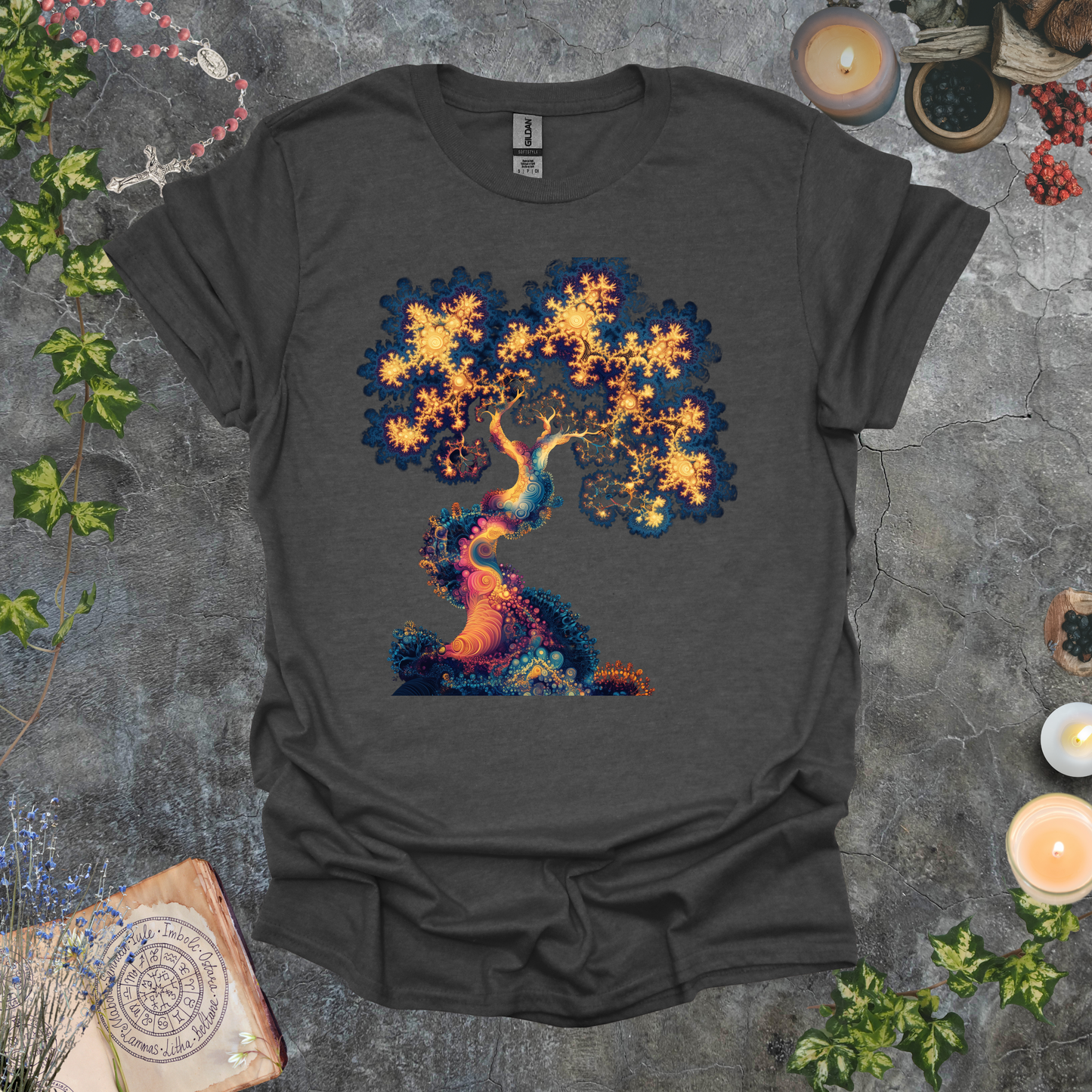#144 Mandelbrot Tree T-Shirt