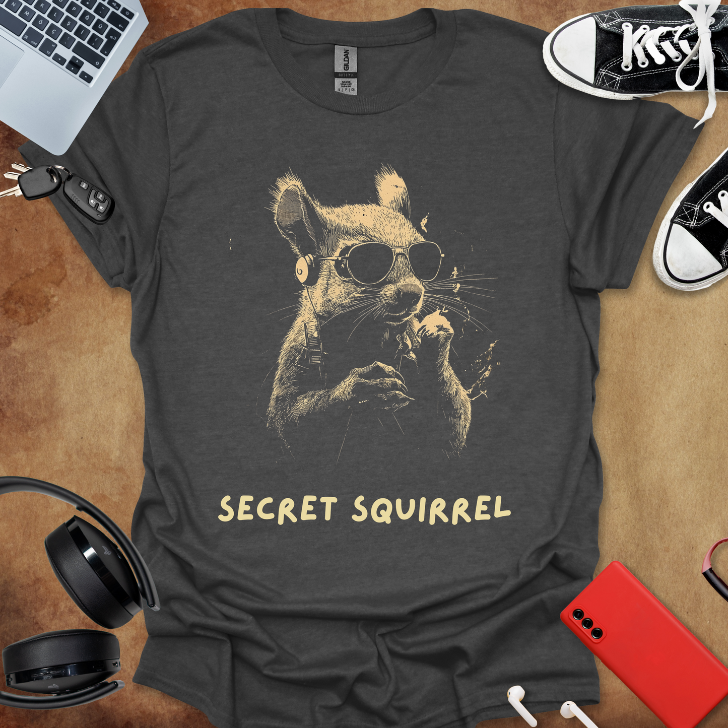 #135 Secret Squirrel T-Shirt