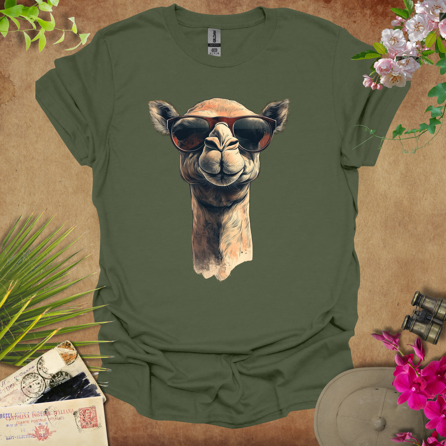 #13 Camel Sunglasses T-Shirt