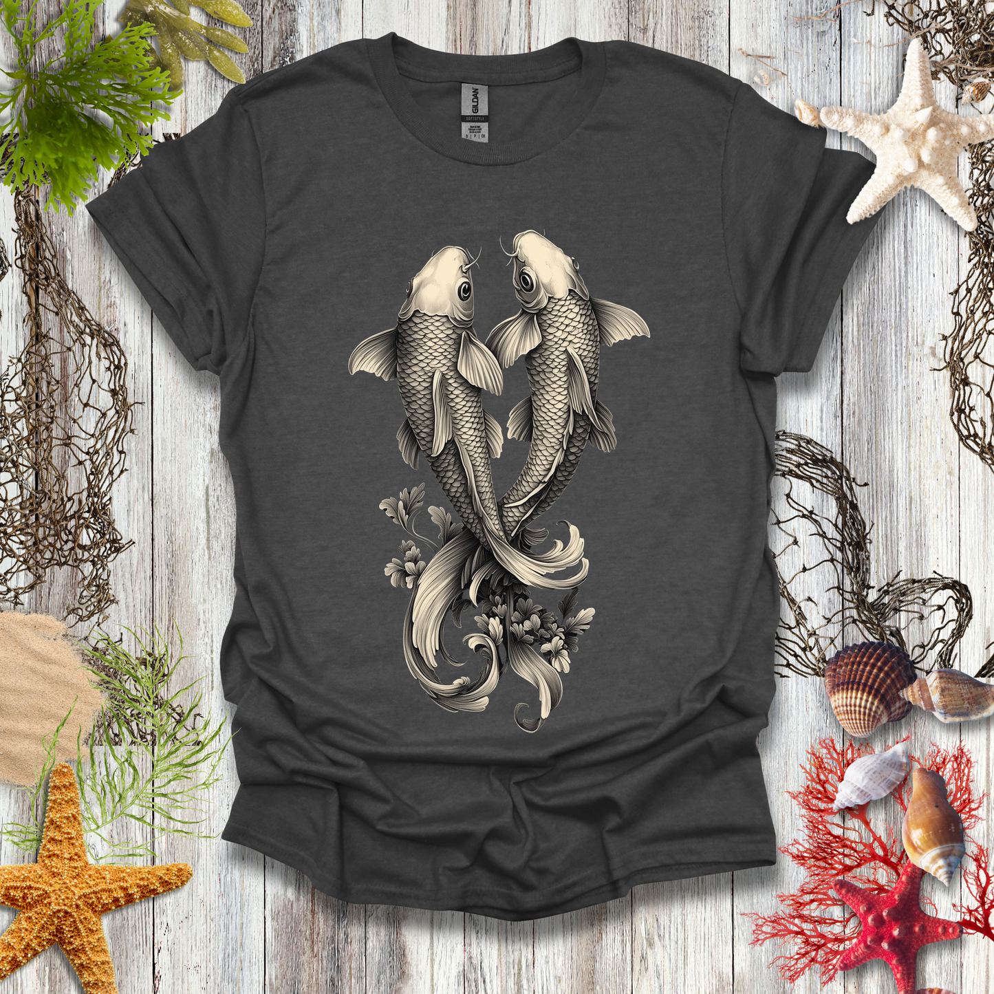 #196 Twin Koi T-Shirt