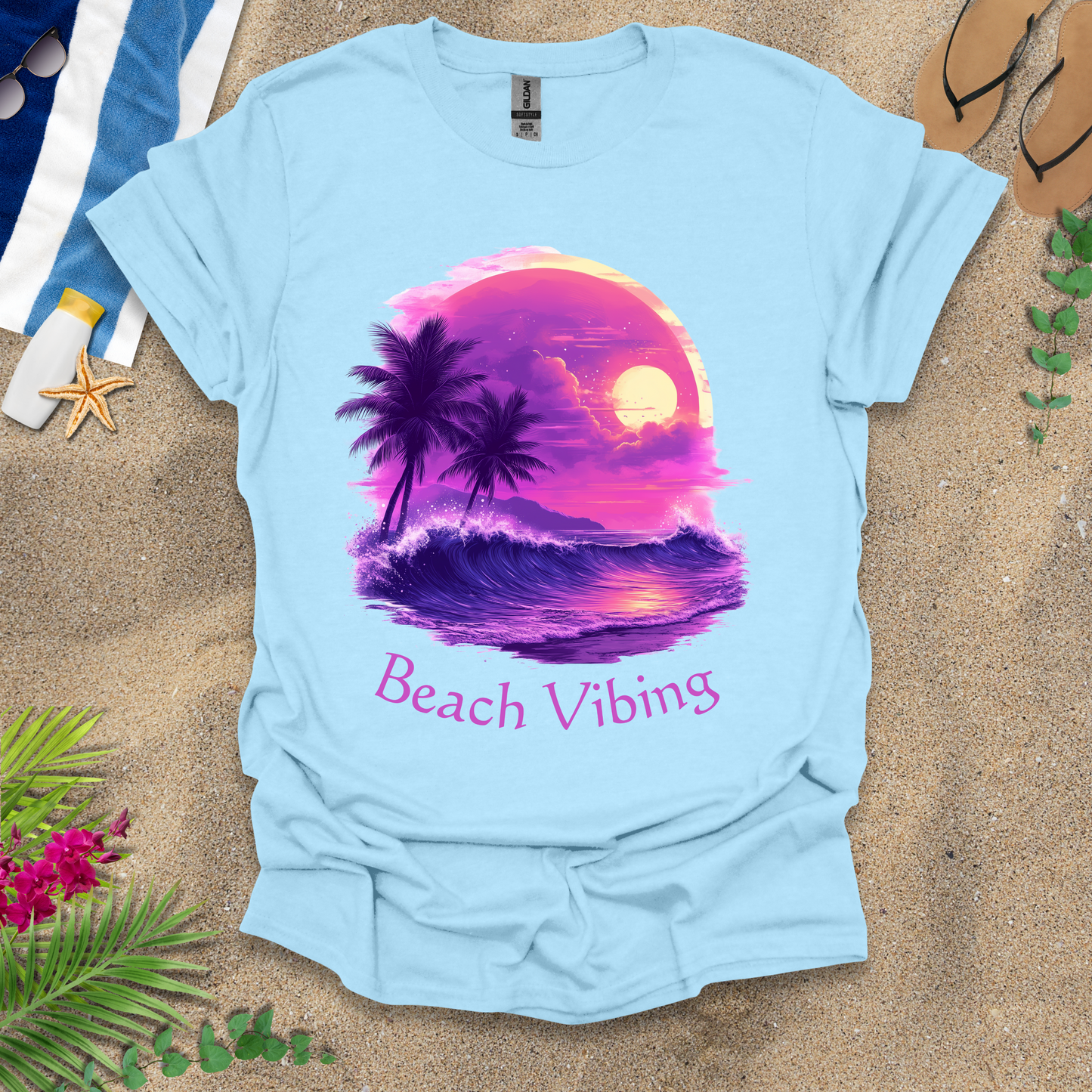 #208 Beach Vibing T-Shirt