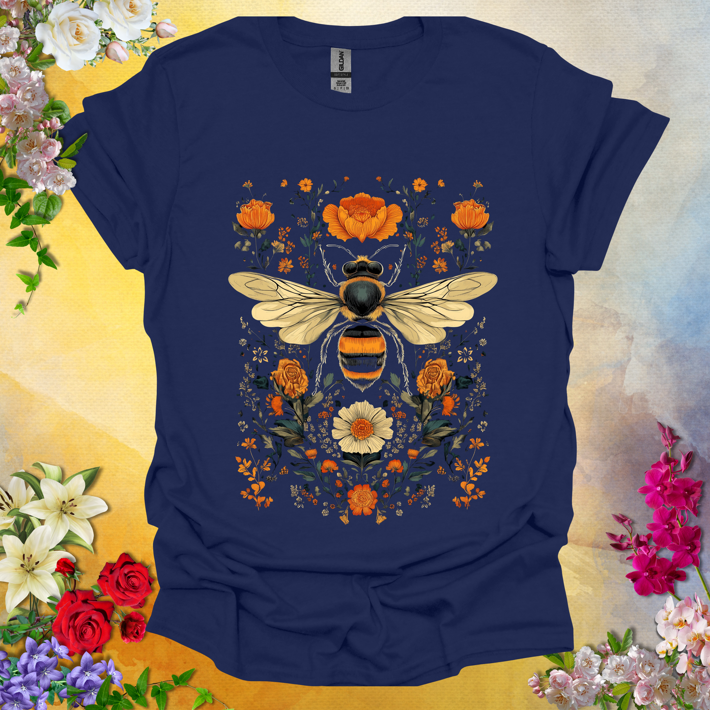 #98 Bee Floral T-Shirt