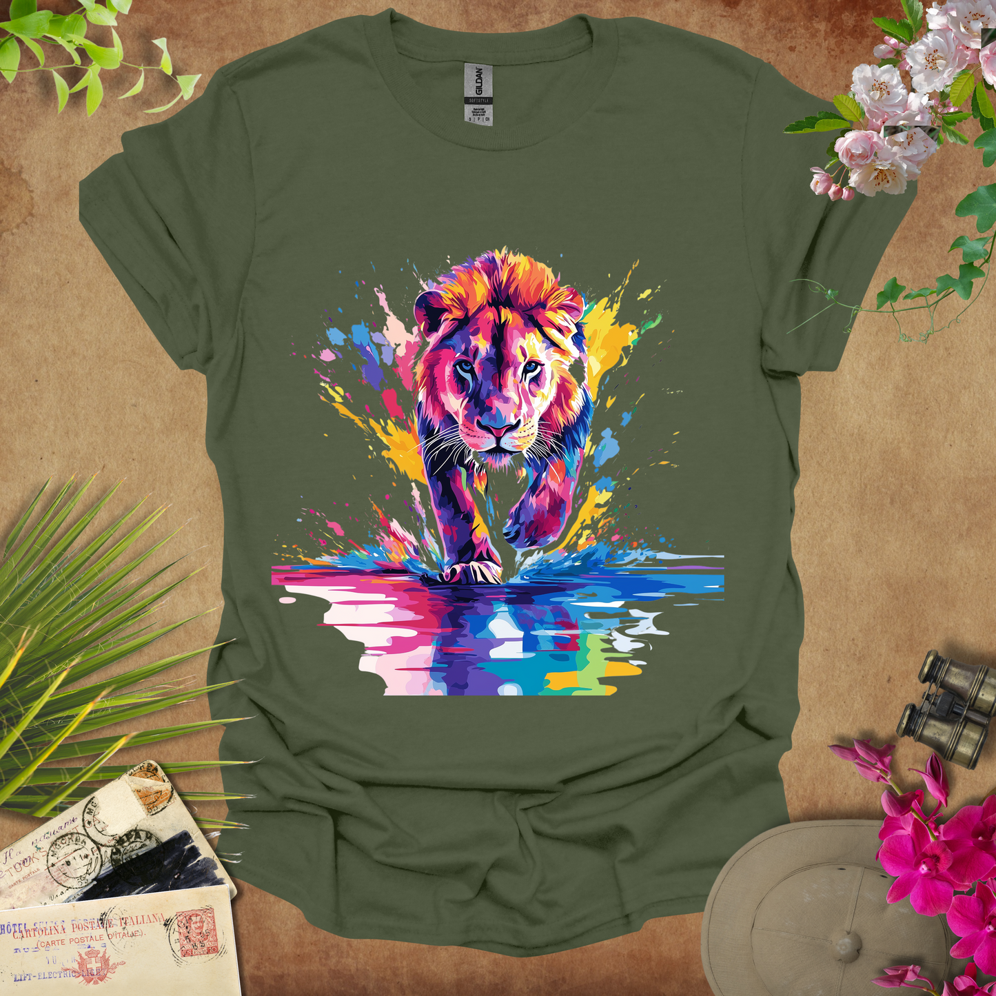 #06 Painted Lion T-Shirt