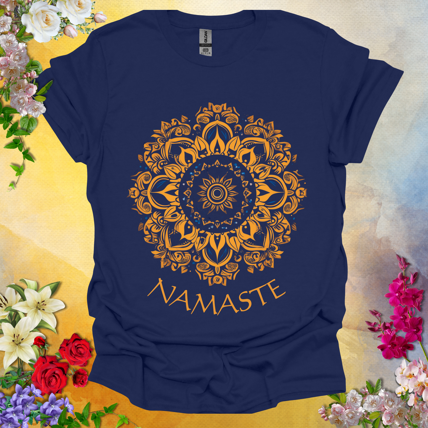 #20 Namaste Mandala T-Shirt