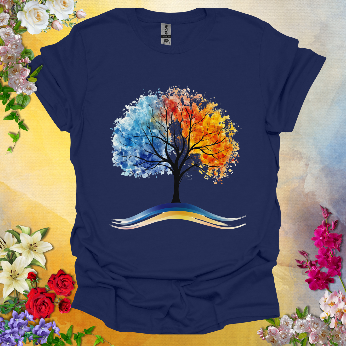 #91 Colorful Tree T-Shirt