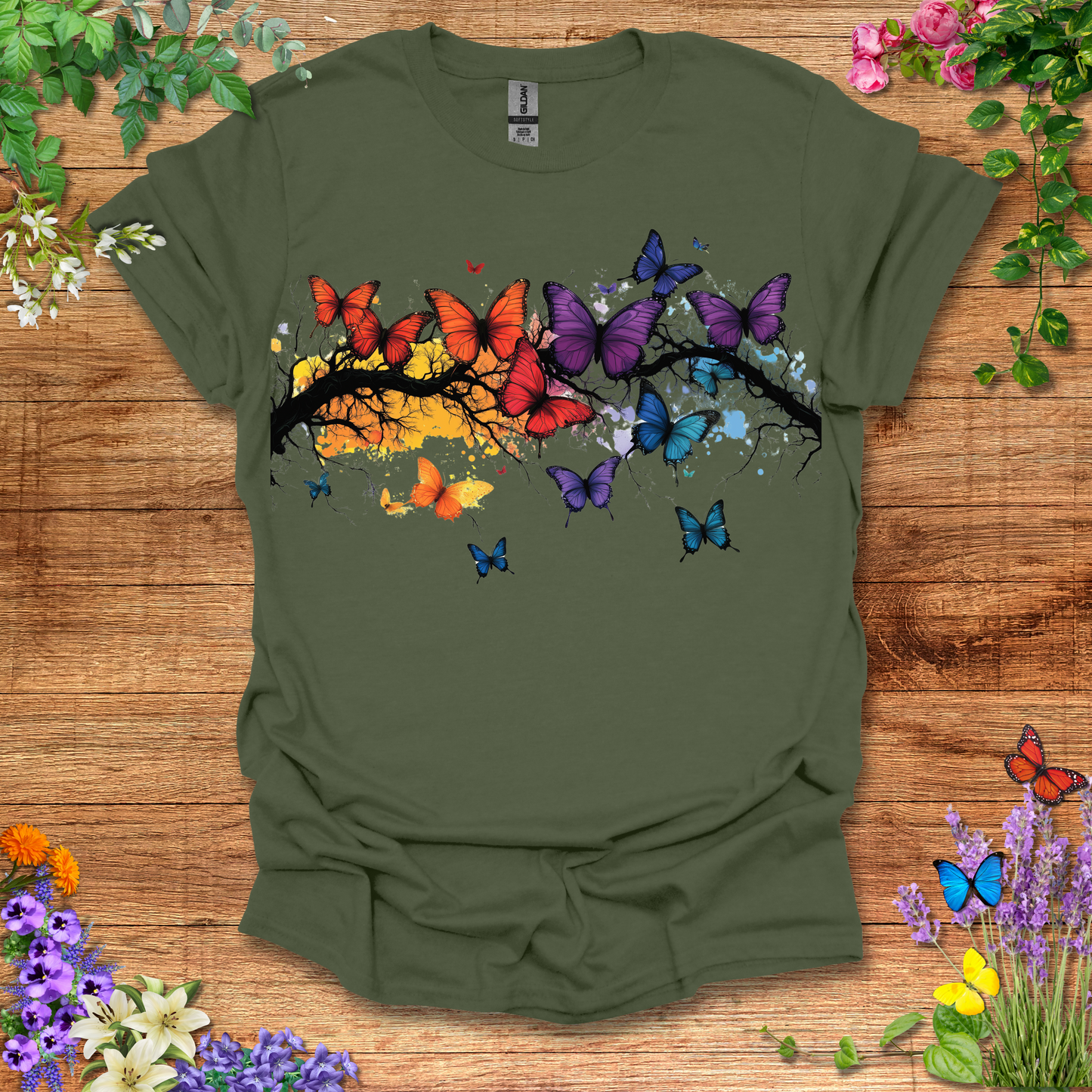 #197 Butterfly Tree T-Shirt