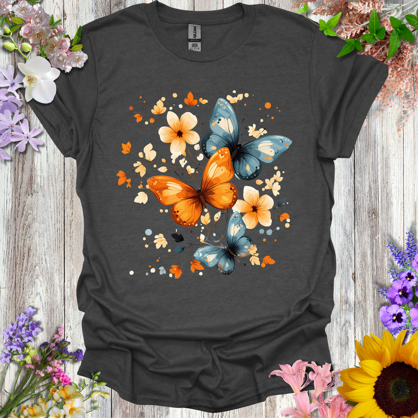 #170 Butterflowers T-Shirt