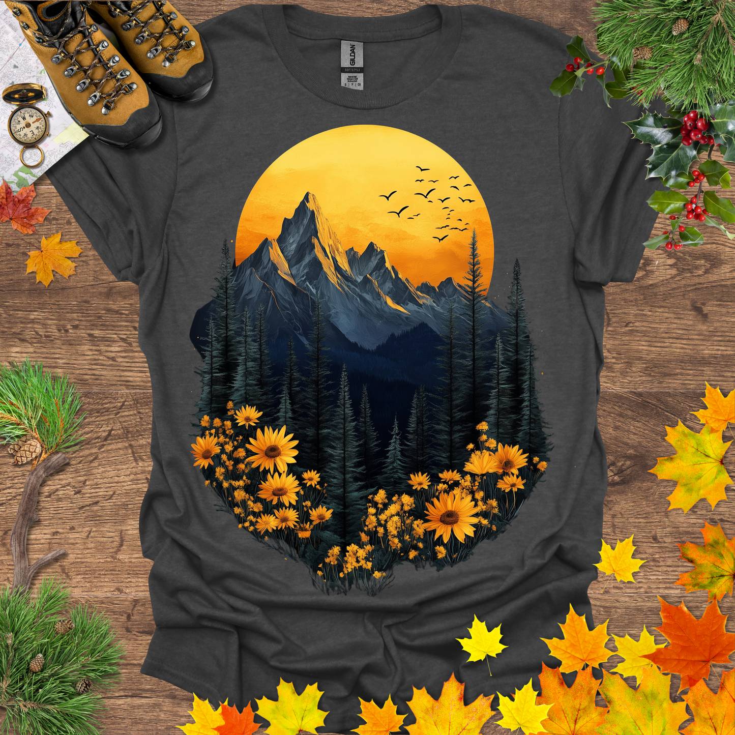 #64 Mountain Flowers T-Shirt
