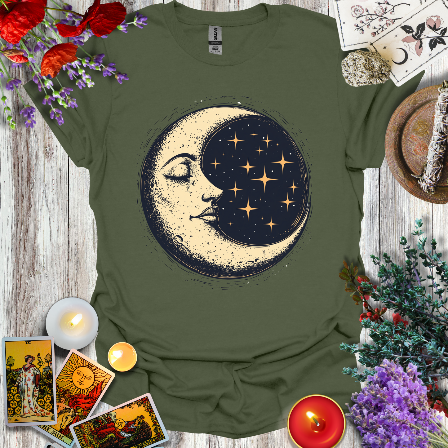 #167 Crescent Moon T-Shirt