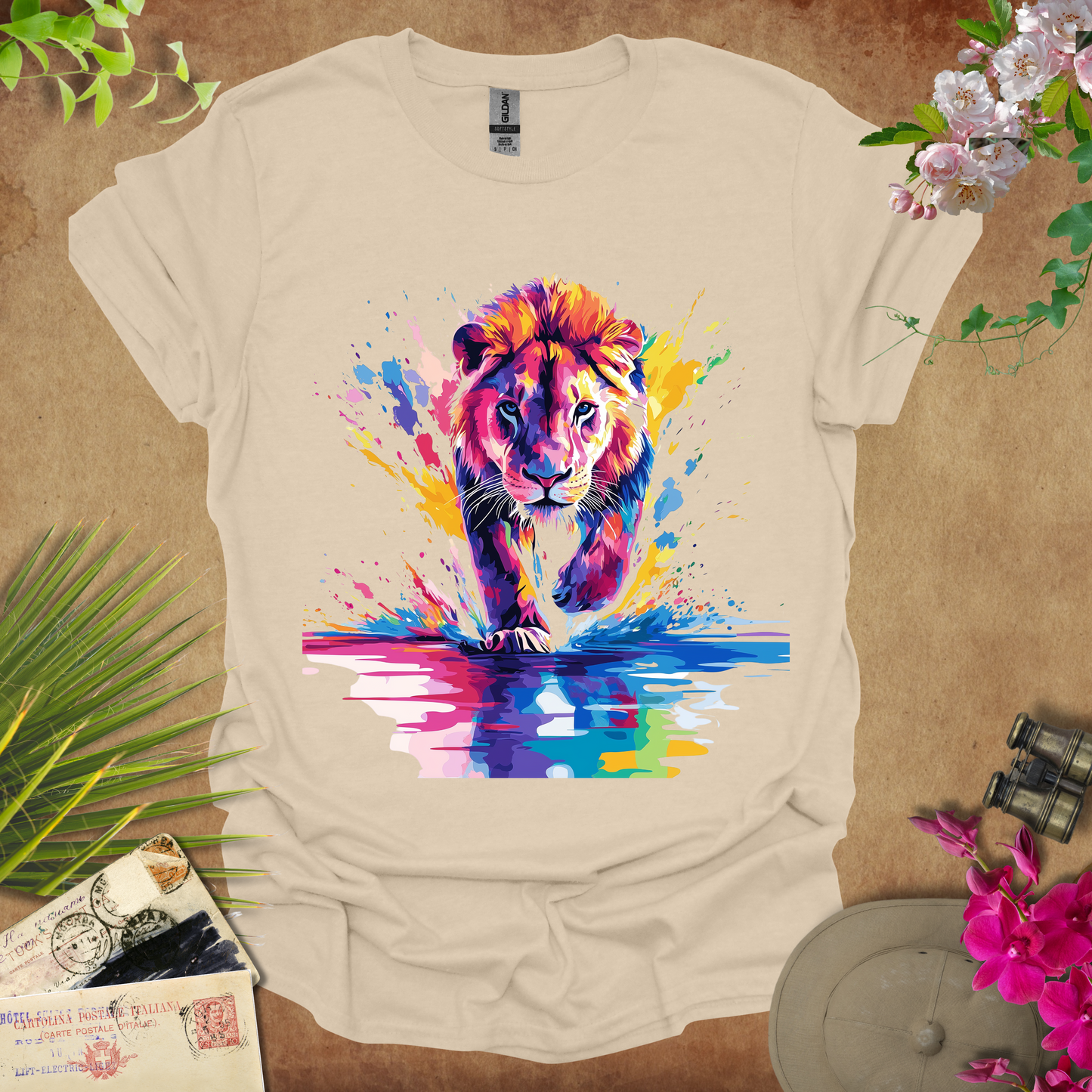#06 Painted Lion T-Shirt