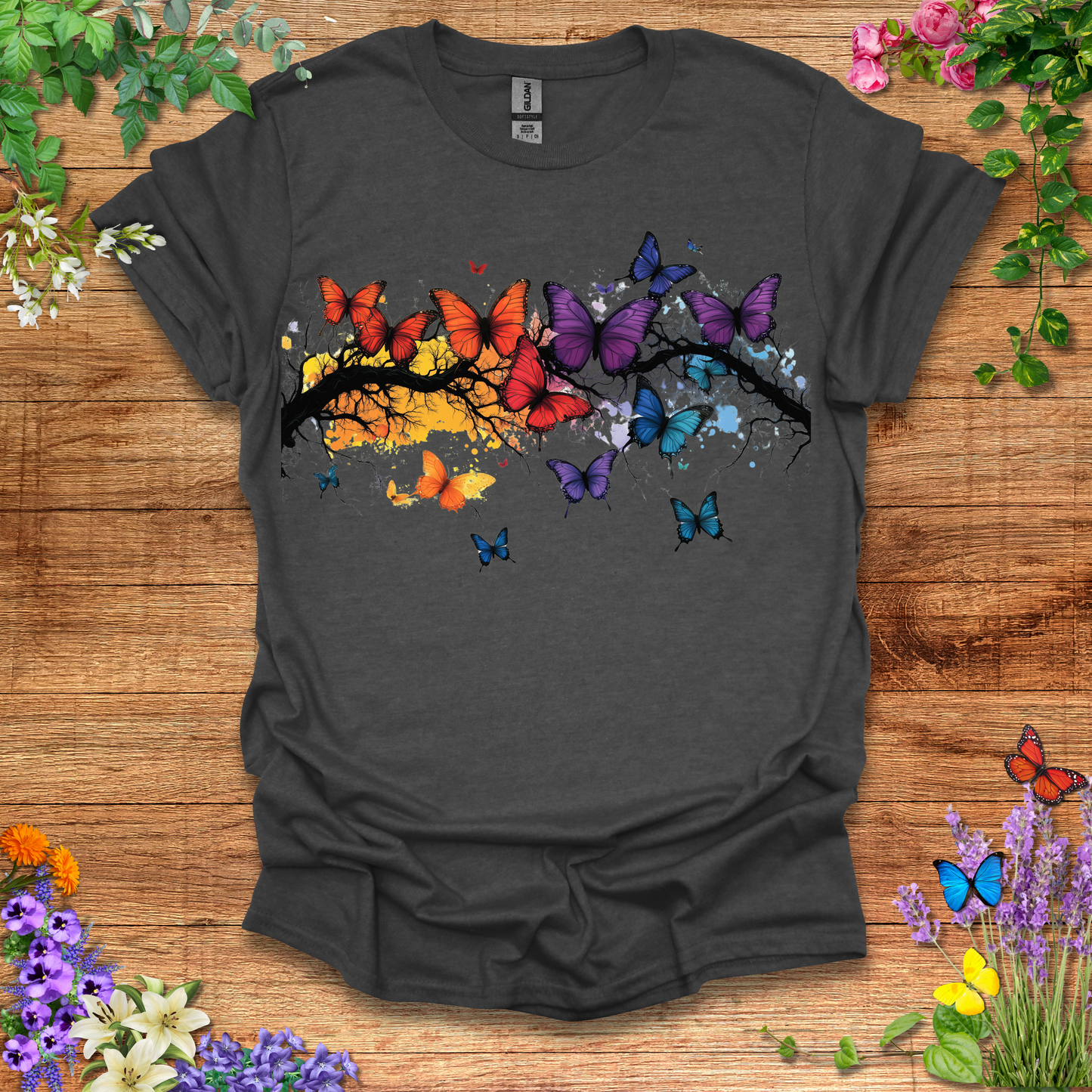 #197 Butterfly Tree T-Shirt