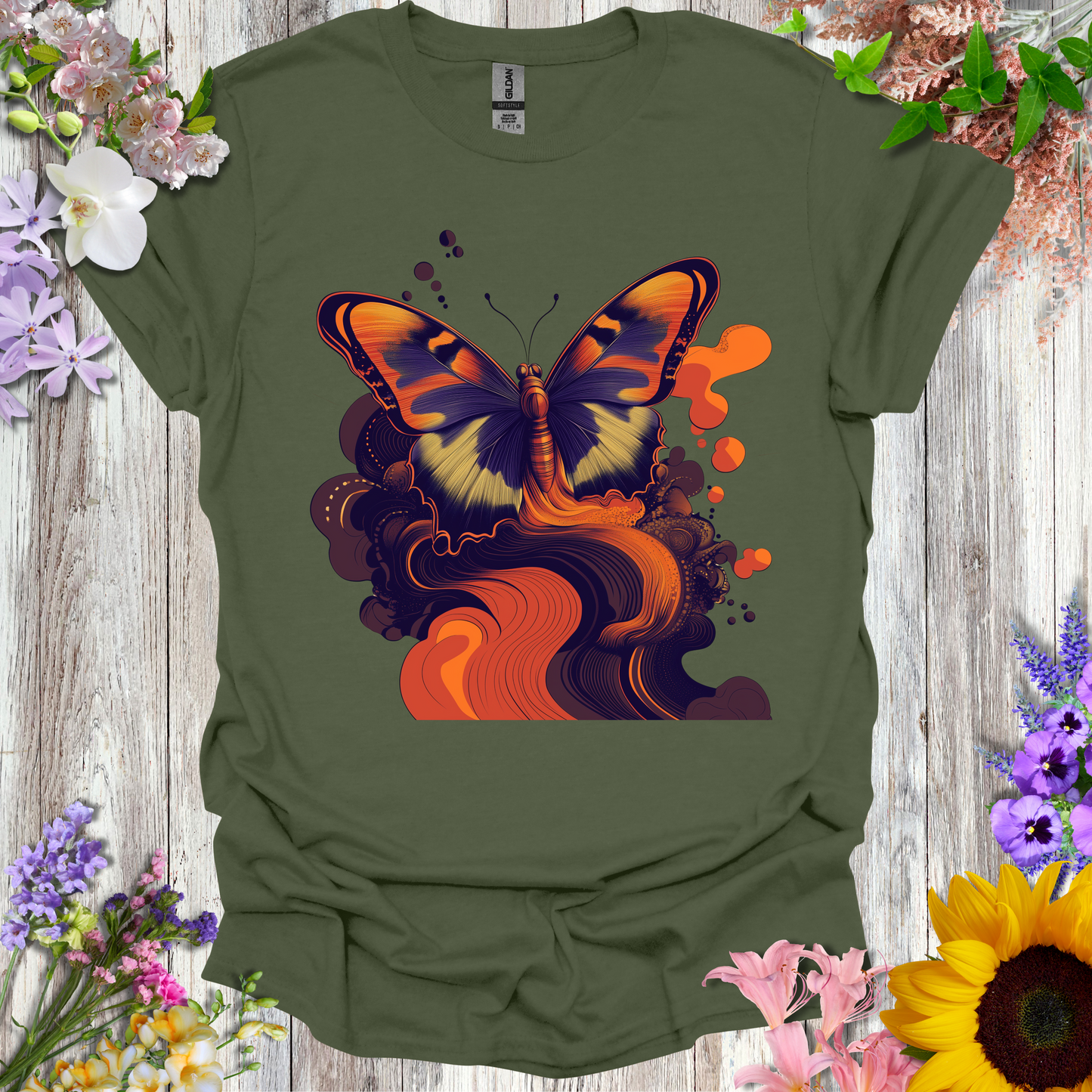 #110 70's Butterfly T-Shirt
