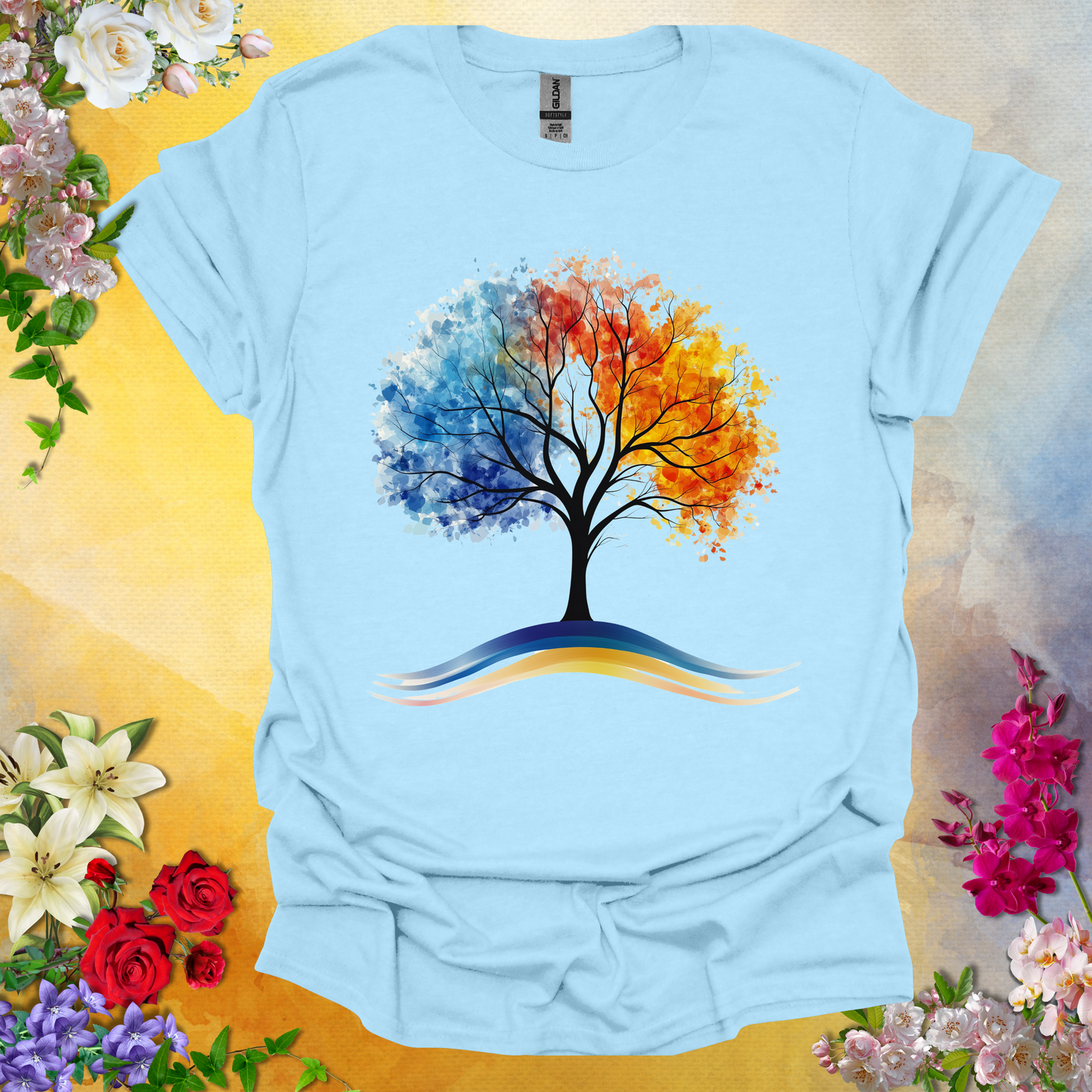 #91 Colorful Tree T-Shirt