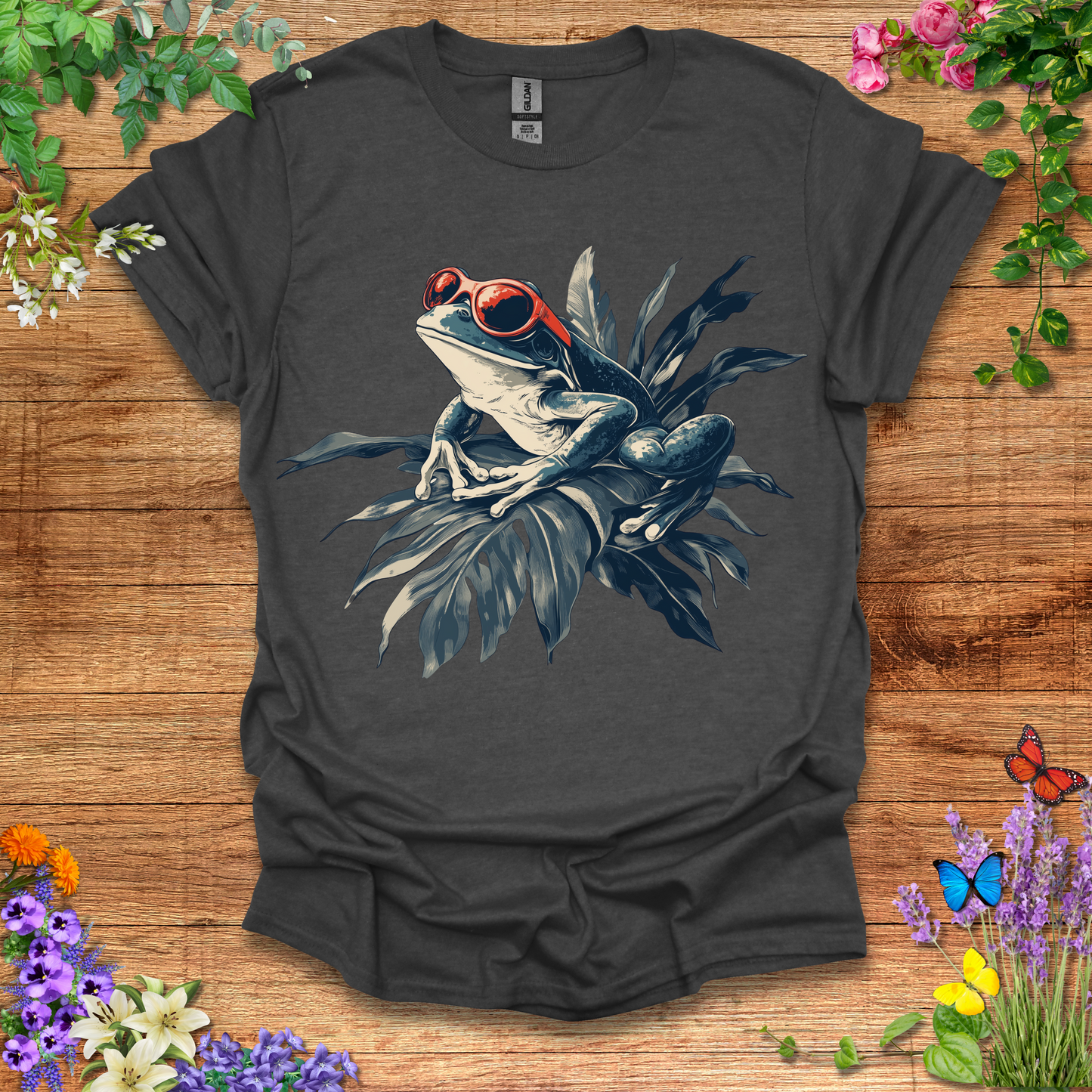 #74 Frog Sunglasses T-Shirt