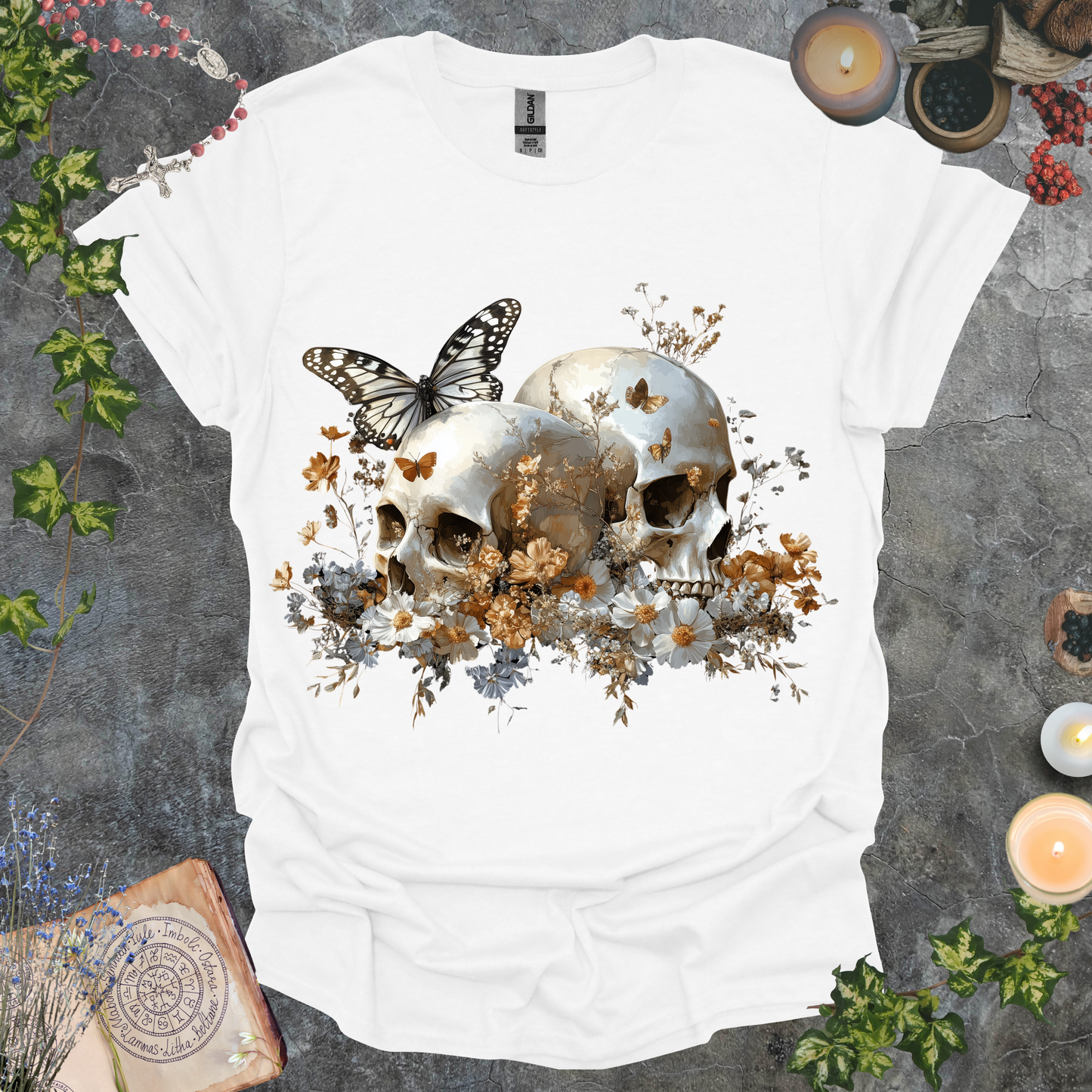 #68 Two Skulls T-Shirt