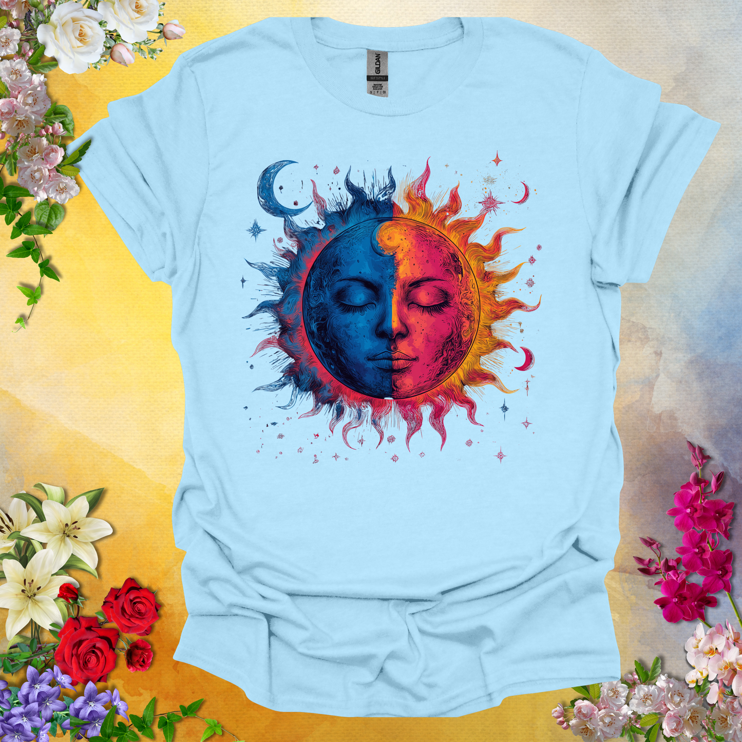 #233 Sun Faces T-Shirt