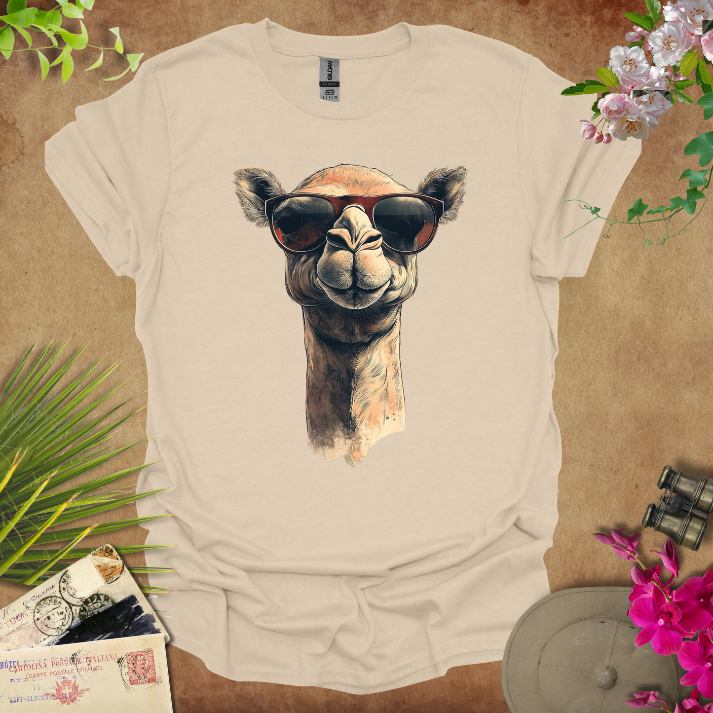 #13 Camel Sunglasses T-Shirt