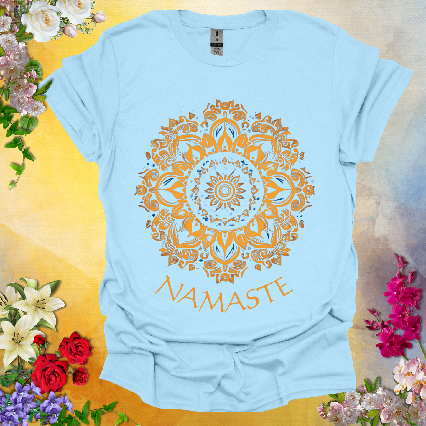 #20 Namaste Mandala T-Shirt