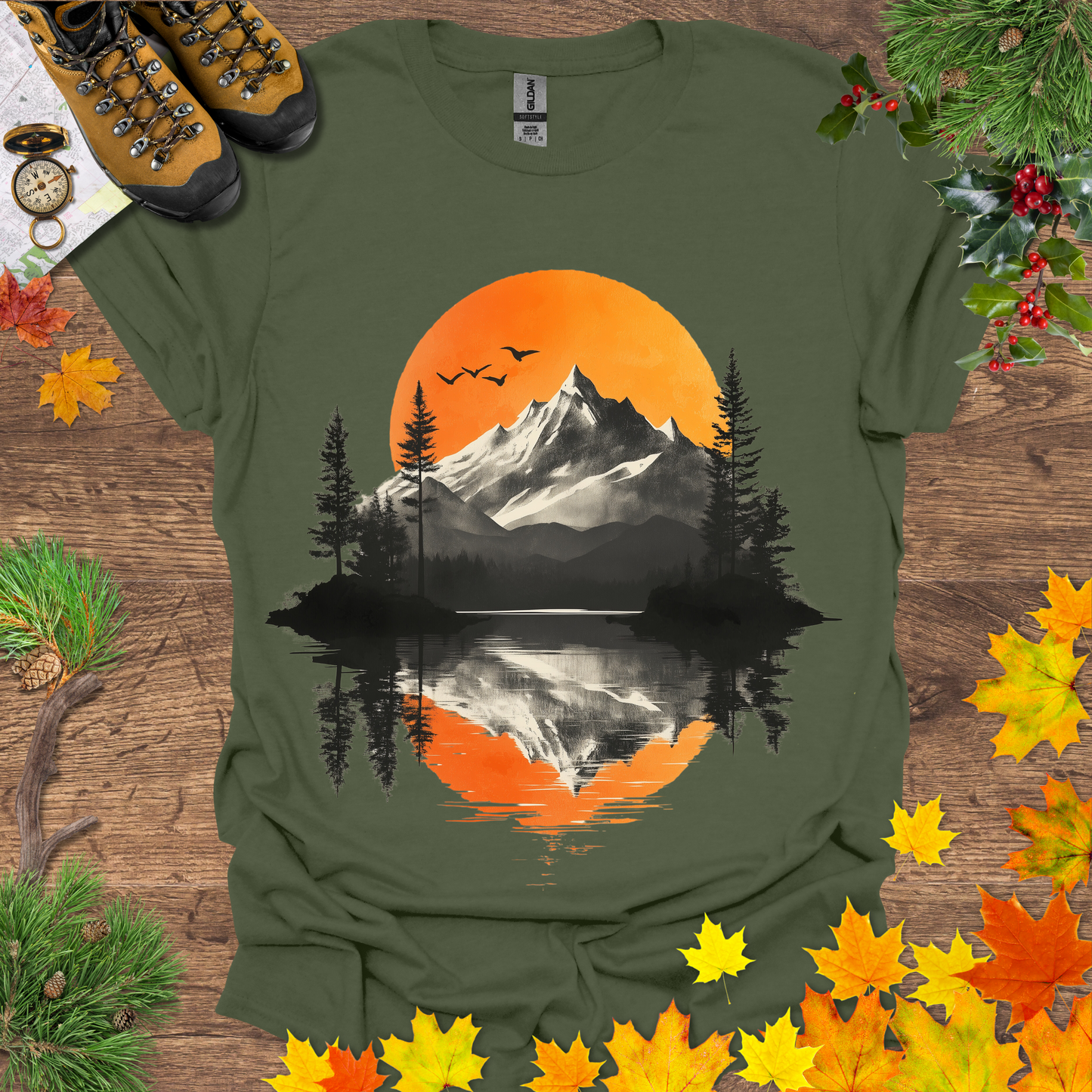 #86 Mountain Lake T-shirt