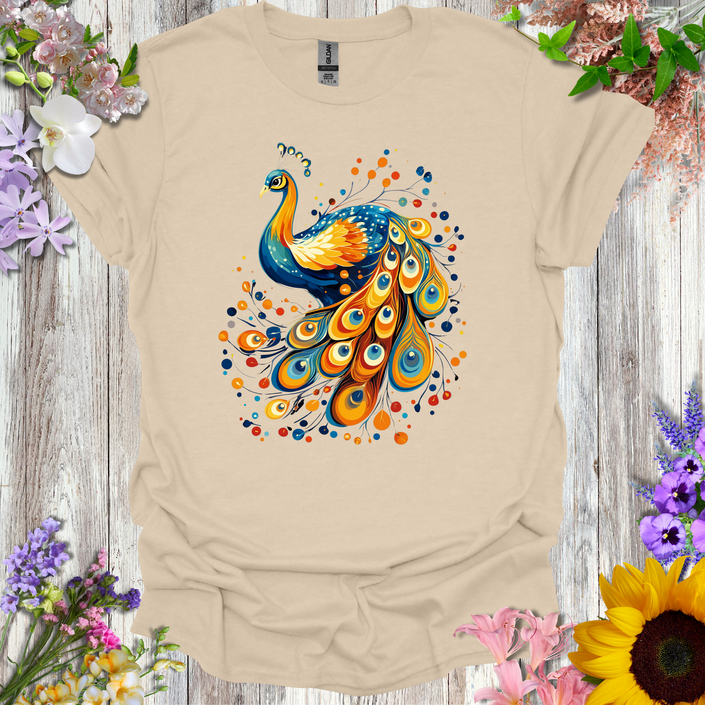 #207 Peacock T-Shirt